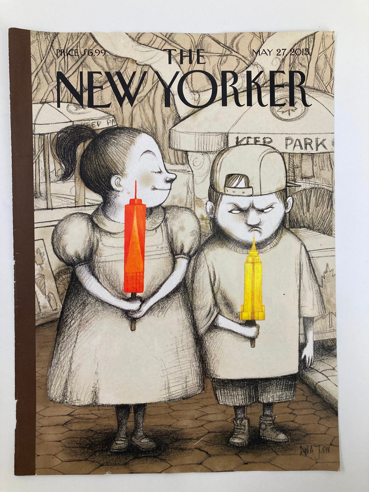 COVER ONLY The New Yorker May 27 2013 Defiance by Ana Juan No Label