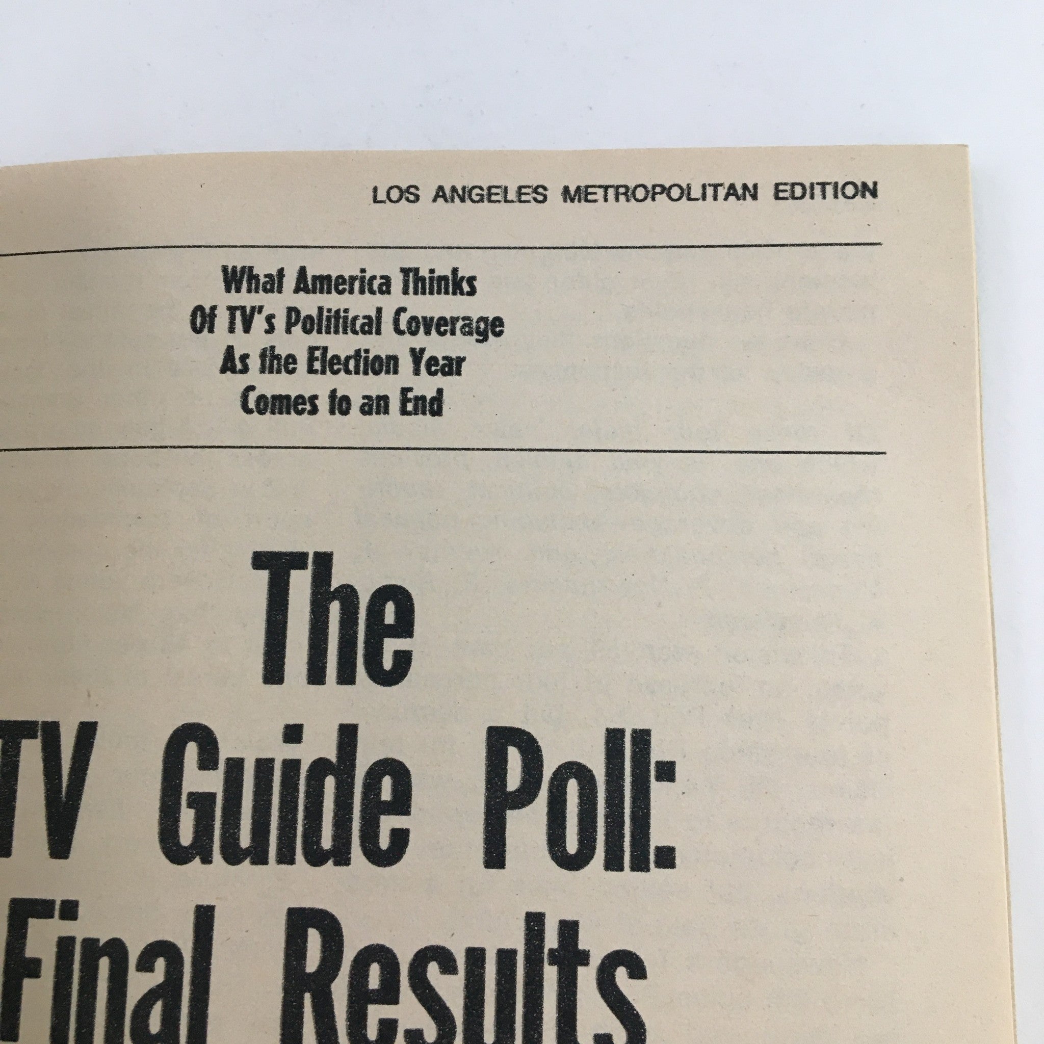 TV Guide Magazine December 30 1972 Barbara Walters of 'Today' L.A. Edition