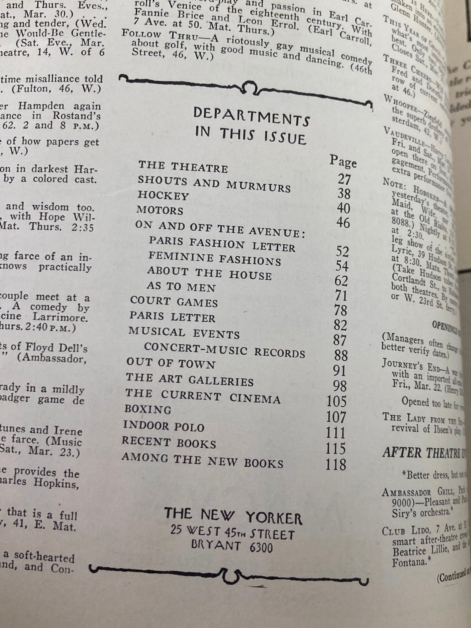 The New Yorker Magazine March 23 1929 Man Cleaning Stained Glass by Gardner Rea