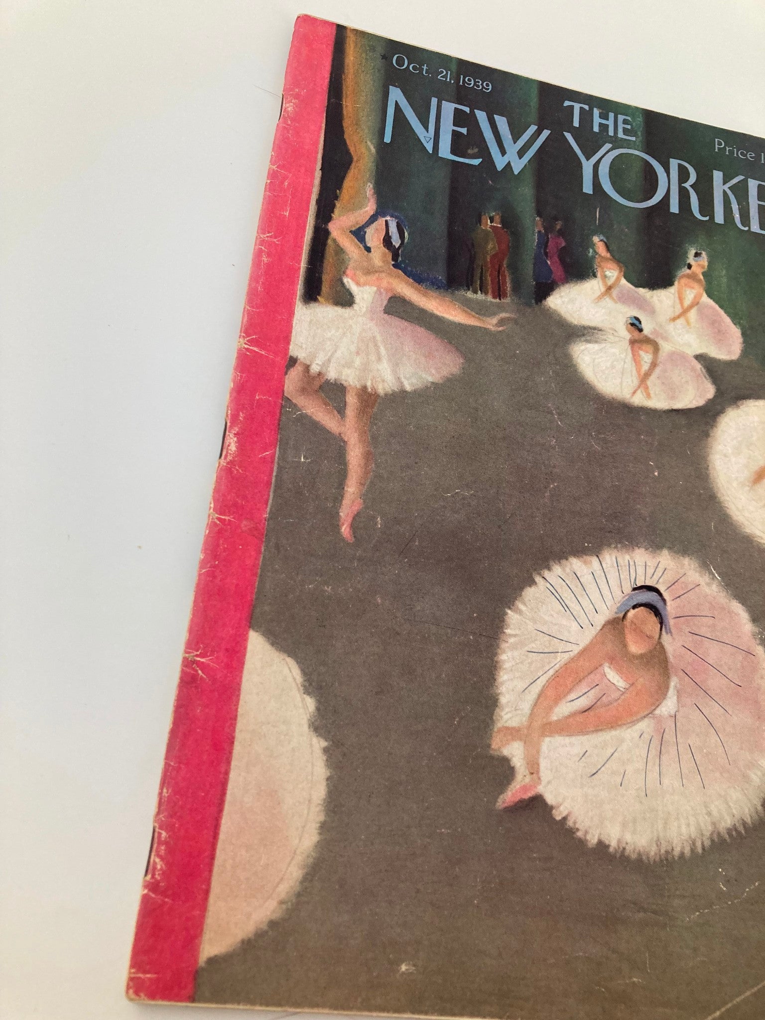 The New Yorker Magazine October 21 1939 Ballerinas Ballet by Susan Suba No Label