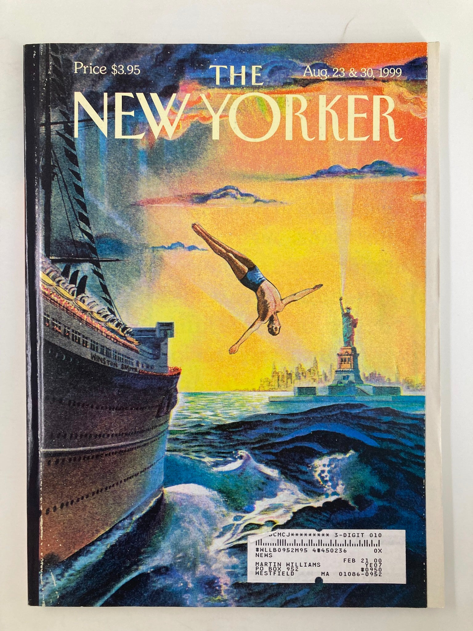 The New Yorker Magazine August 23 & 30 1999 America, America by Winston Smith