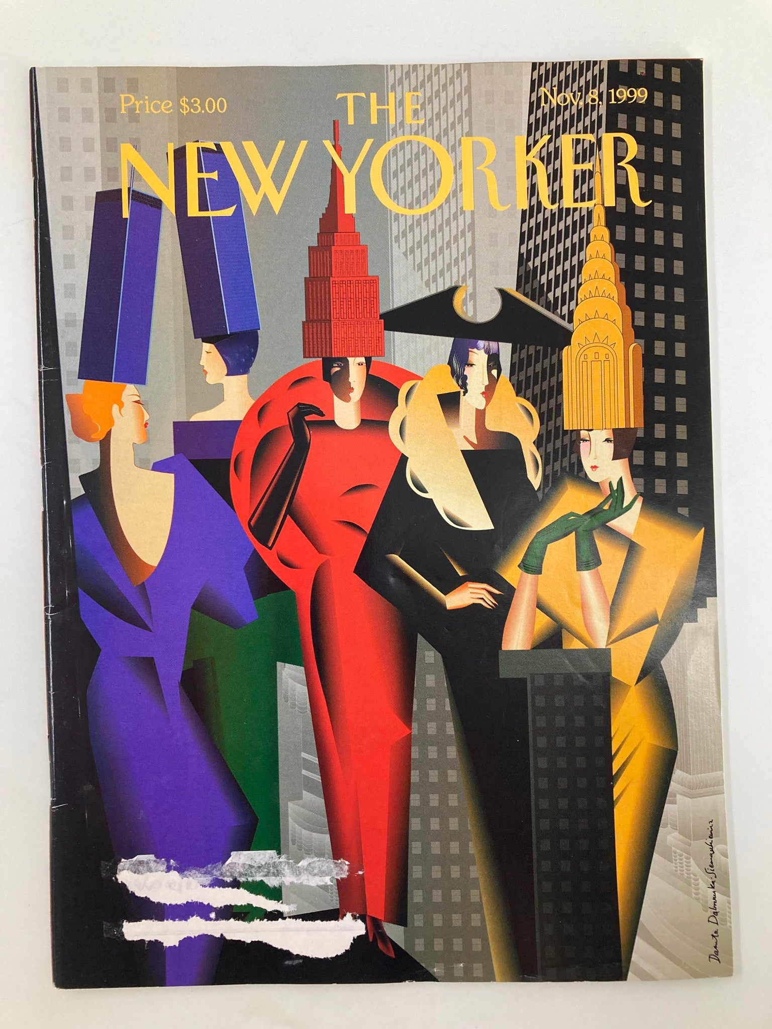 The New Yorker Magazine November 8 1999 High Fashion by Danuta Dabrowska