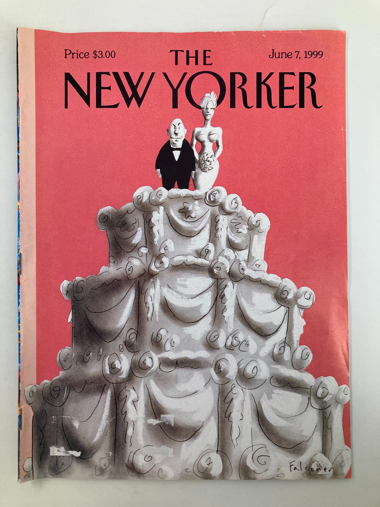 The New Yorker Magazine June 7 1999 The Icing on the Cake by Ian Falconer