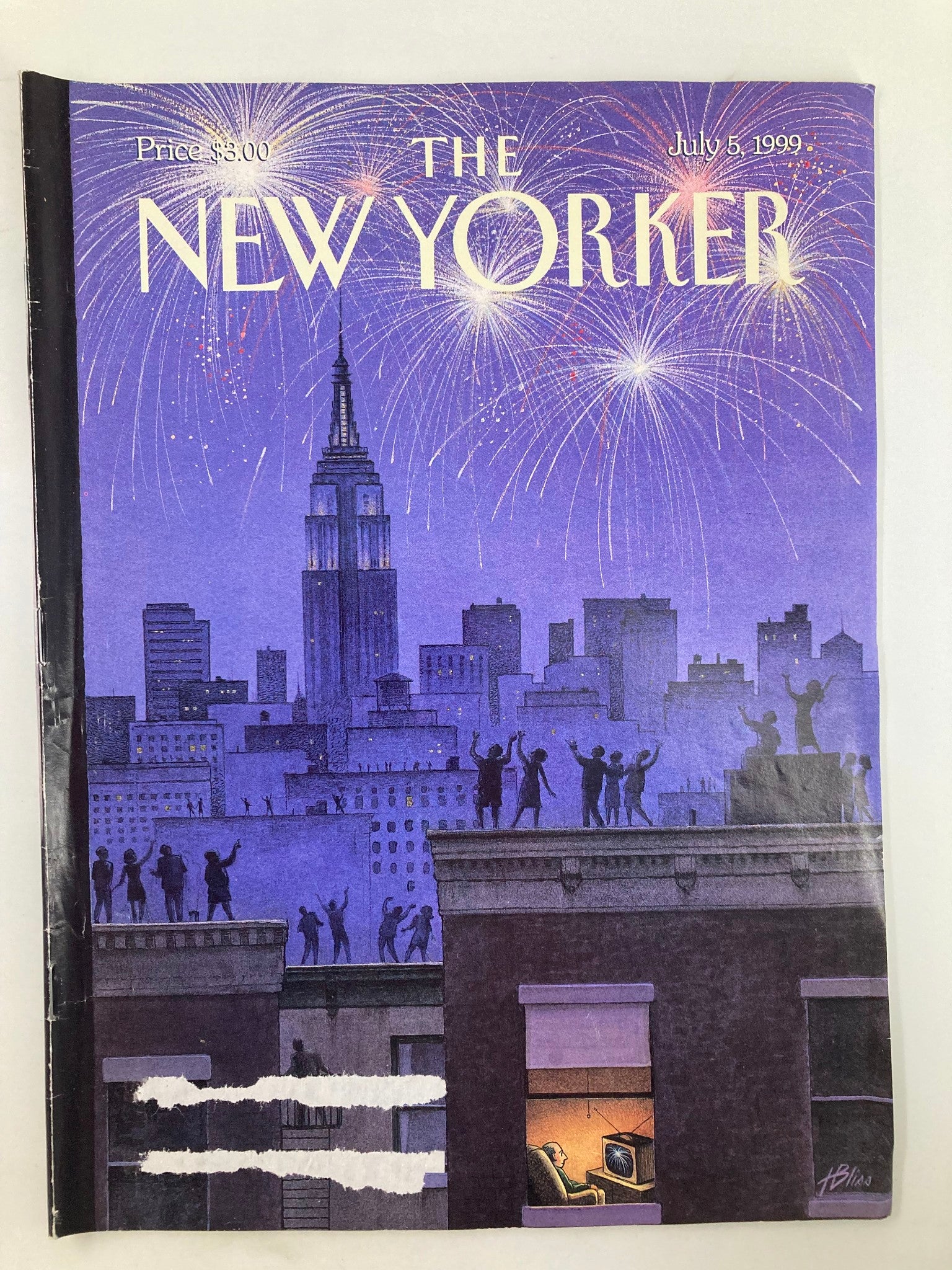 The New Yorker Magazine July 5 1999 Independence Day by Harry Bliss