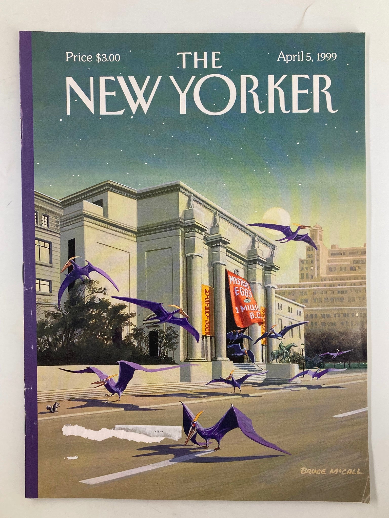 The New Yorker Magazine April 5 1999 Easter Morning by Bruce McCall