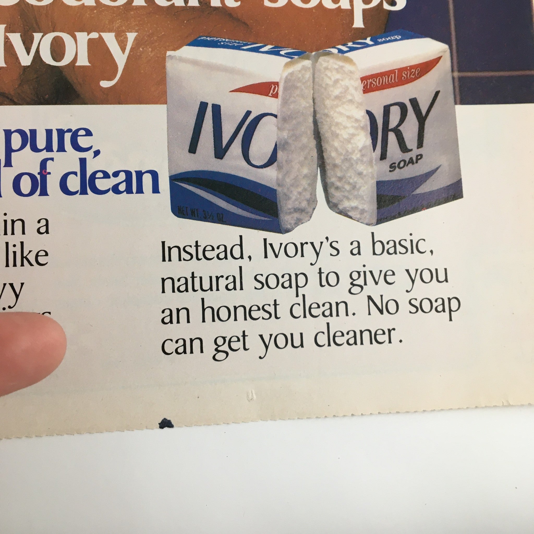 1983 Ivory Deodorant Soaps Circular Coupon Advertisement