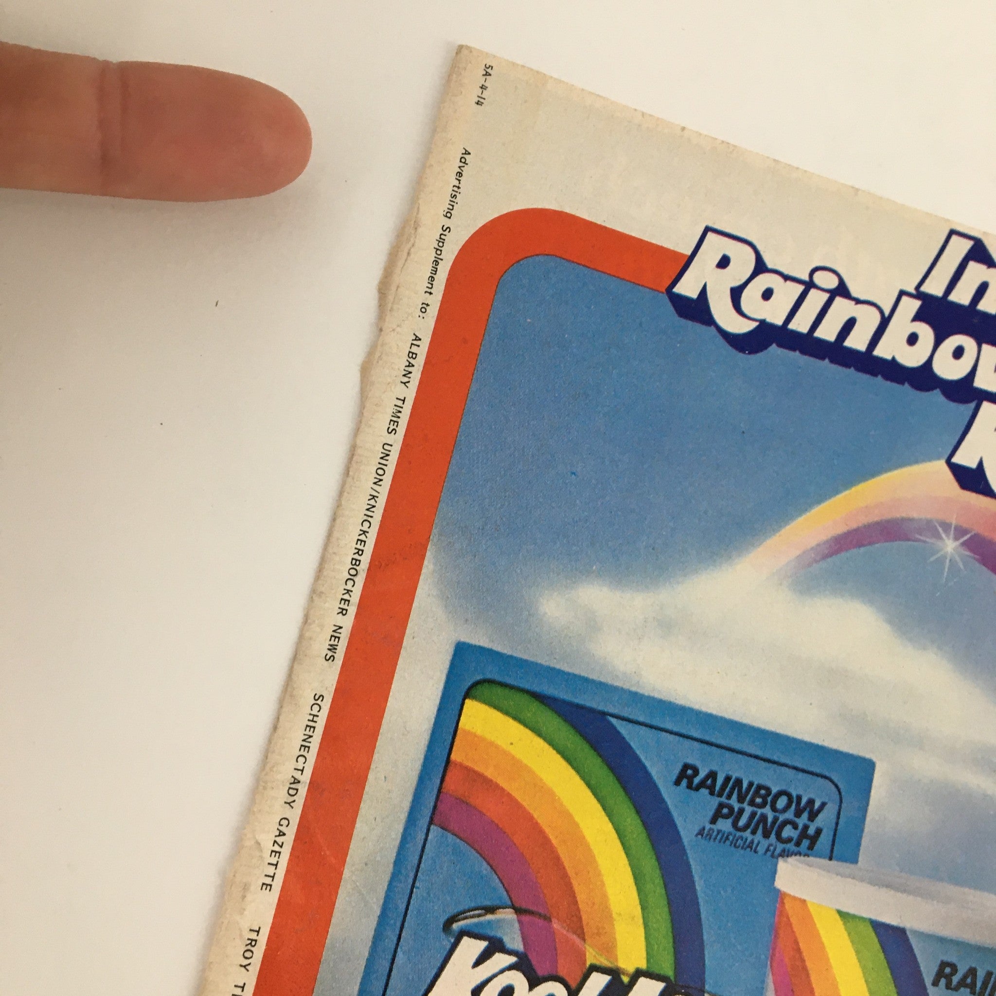 1984 Kool-Aid Rainbow Punch Circular Coupon Advertisement