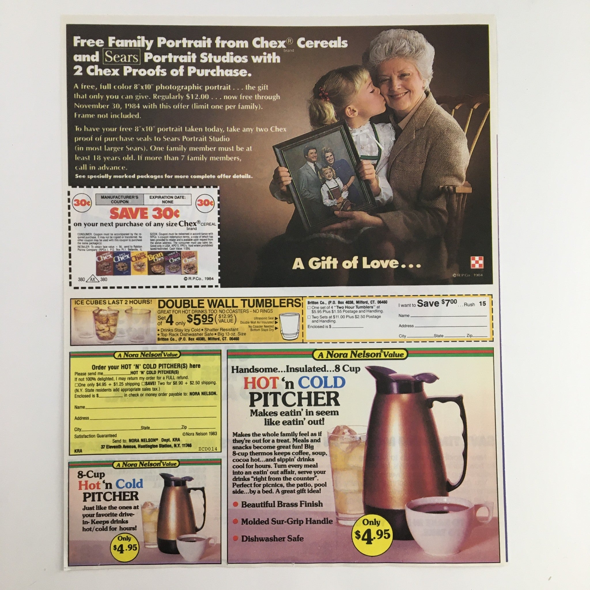 1984 Fleischmann's RapidRise Yeast Circular Coupon Advertisement