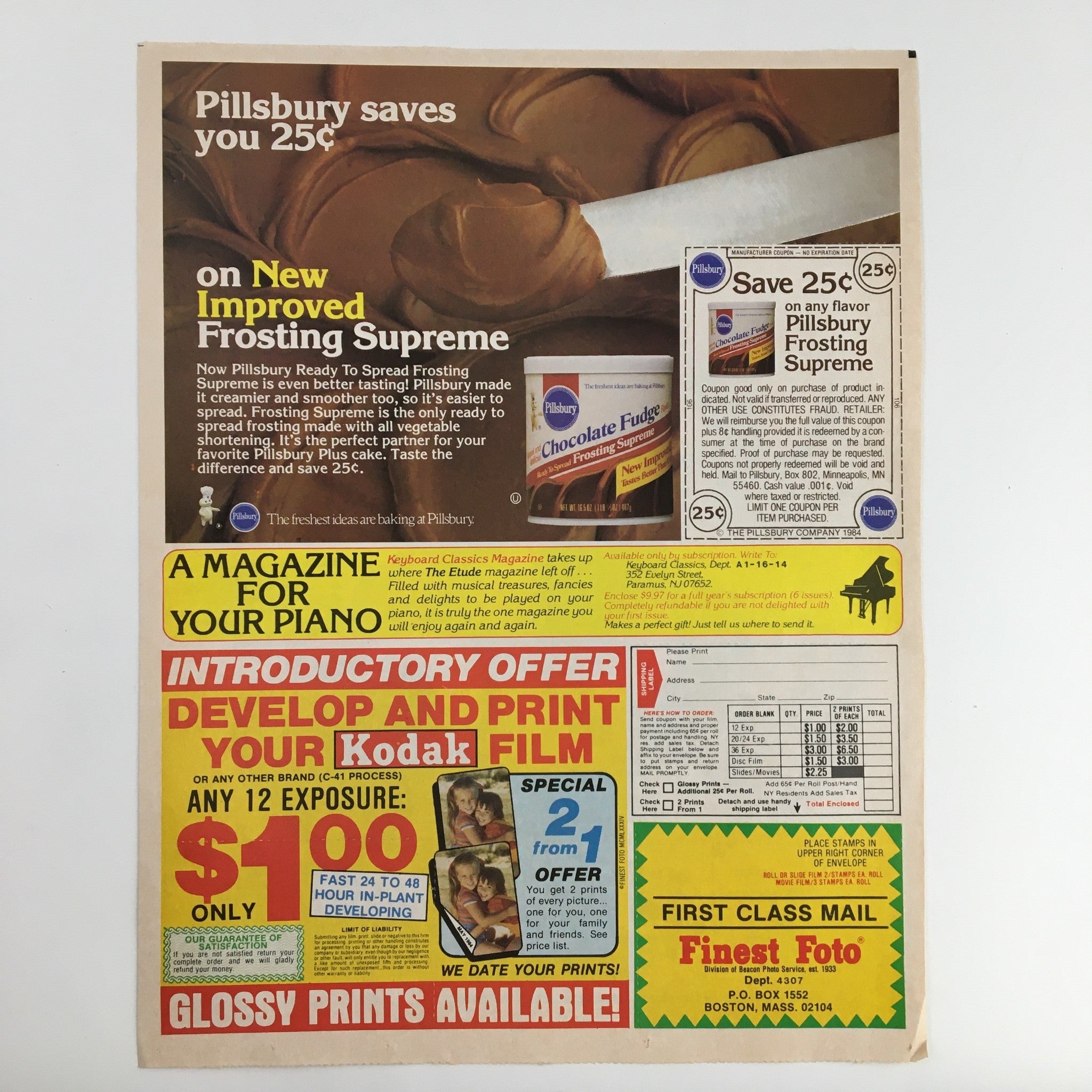 1985 Pepperidge Farm Crackers Circular Coupon Advertisement