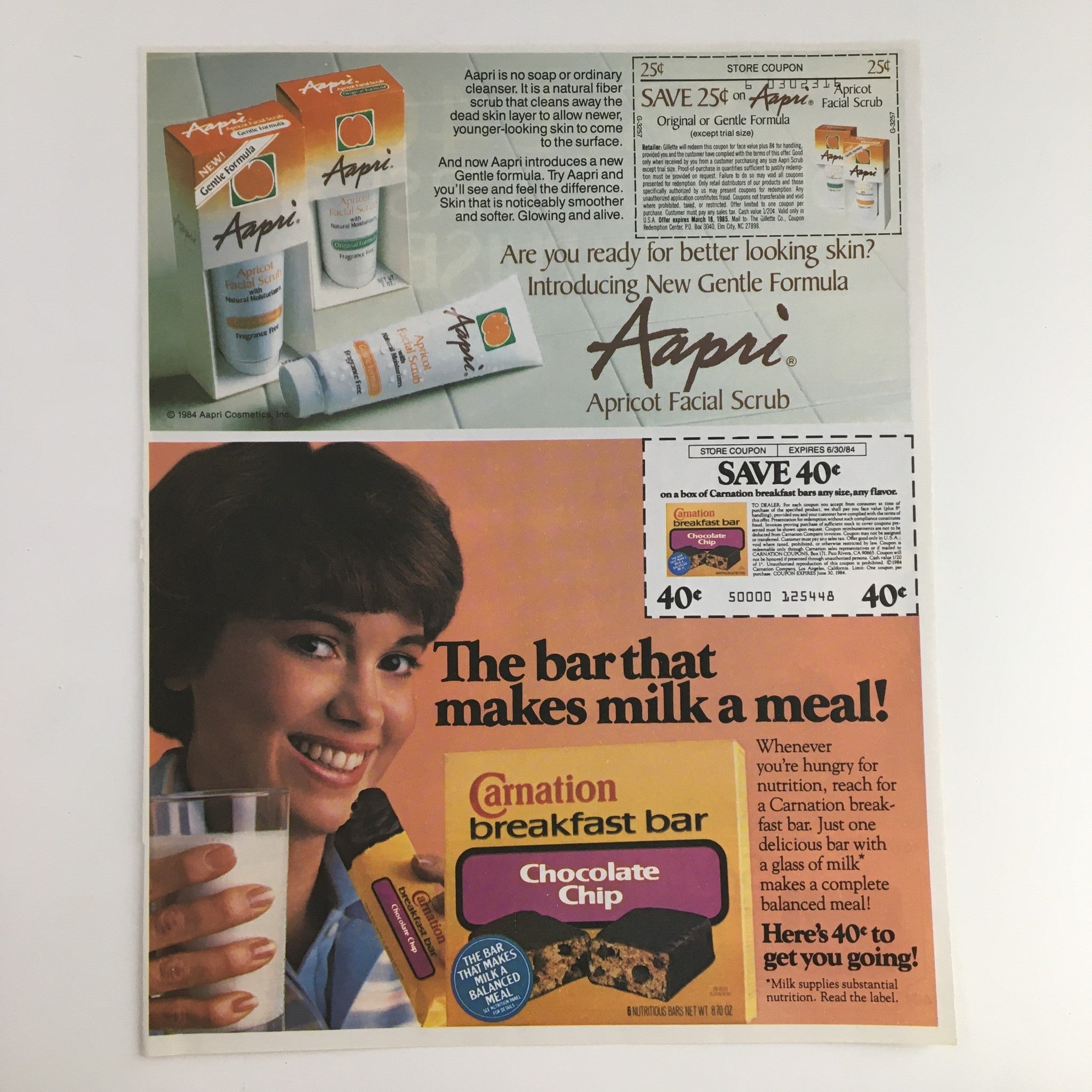 1984 Impulse Body Spray Perfume & Deodorant Circular Coupon Advertisement