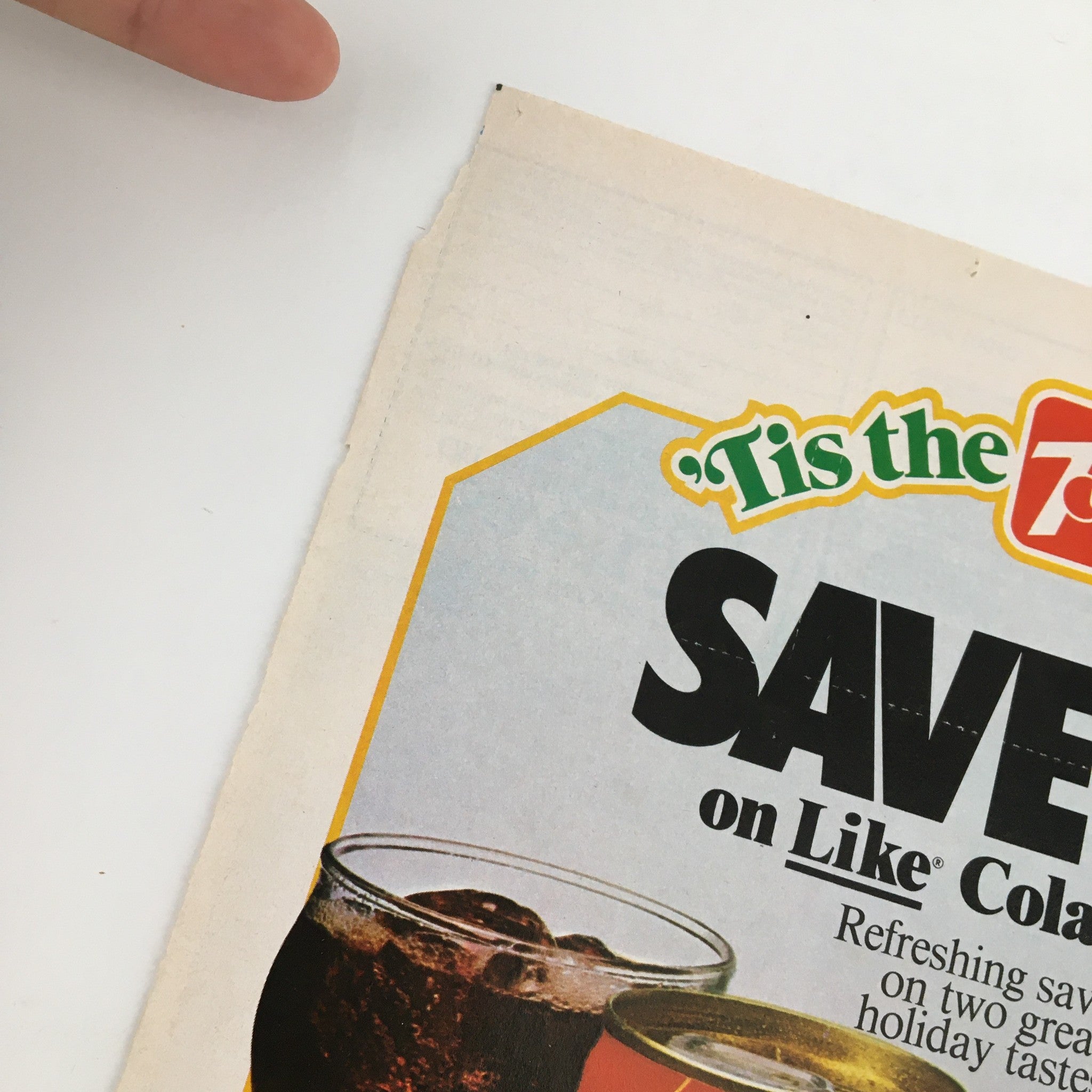 1984 7-Up Season & Like Cola Circular Coupon Advertisement