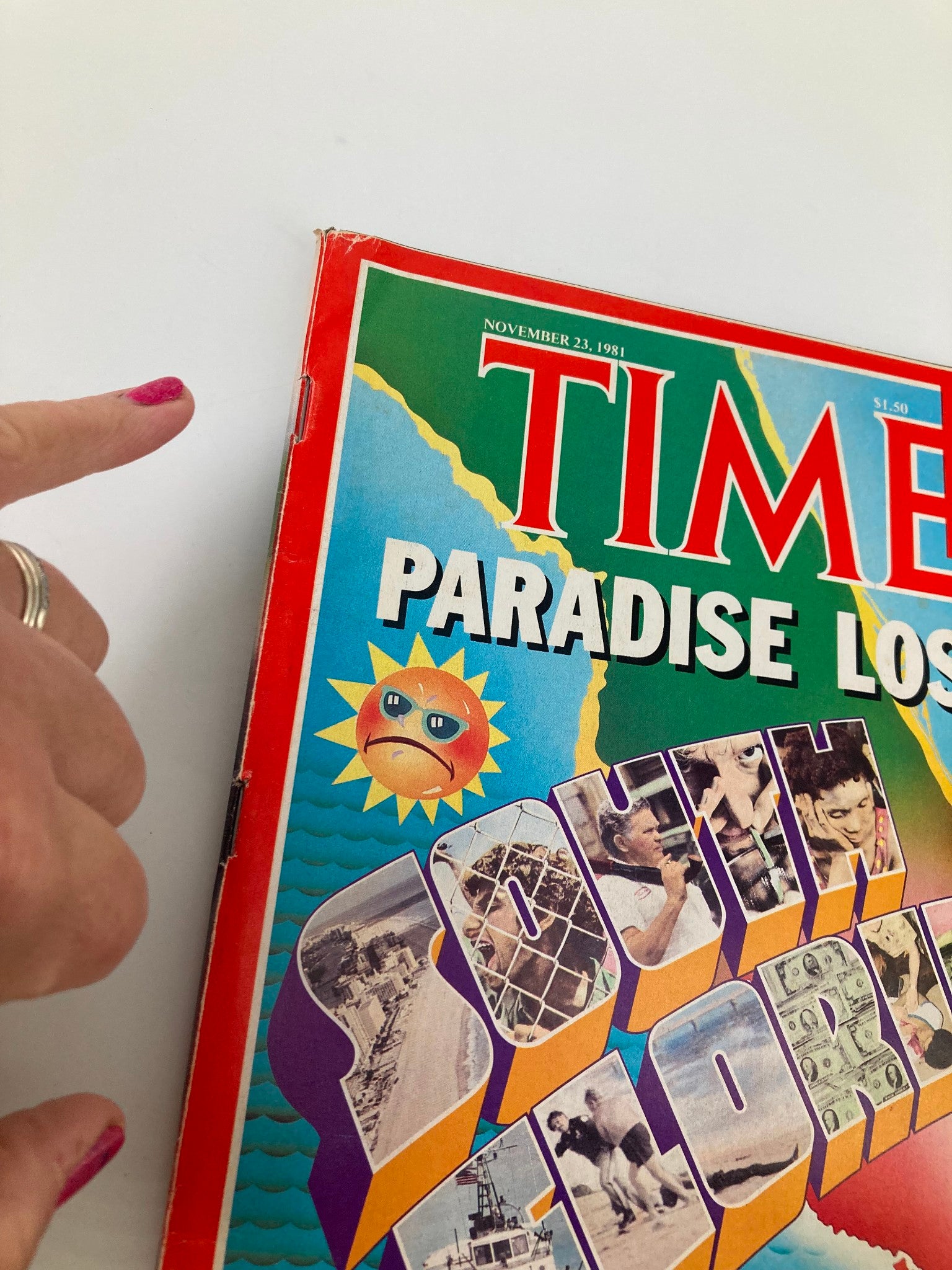 VTG Time Magazine November 23 1981 South Florida, Paradise Lost?