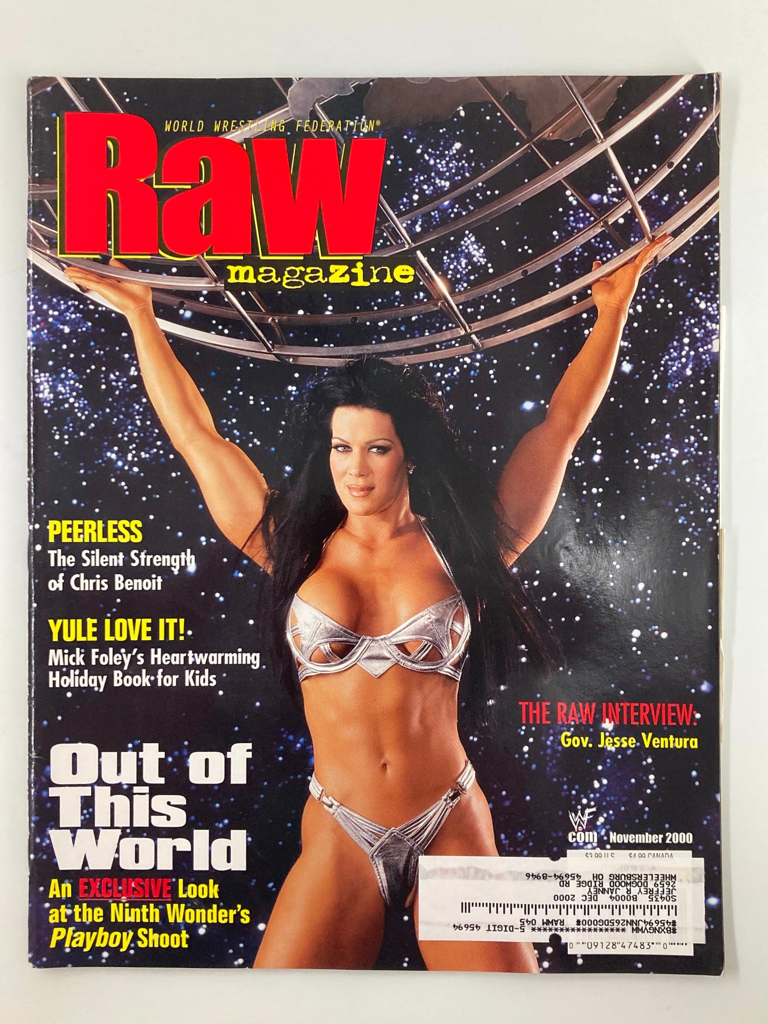 WWF Raw Magazine November 2000 Chyna's Amazing Playboy Photo Shoot