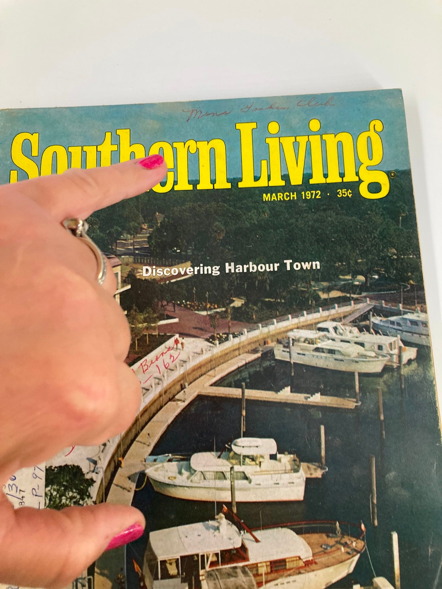 VTG Southern Living Magazine March 1972 Discovering The Harbour Town