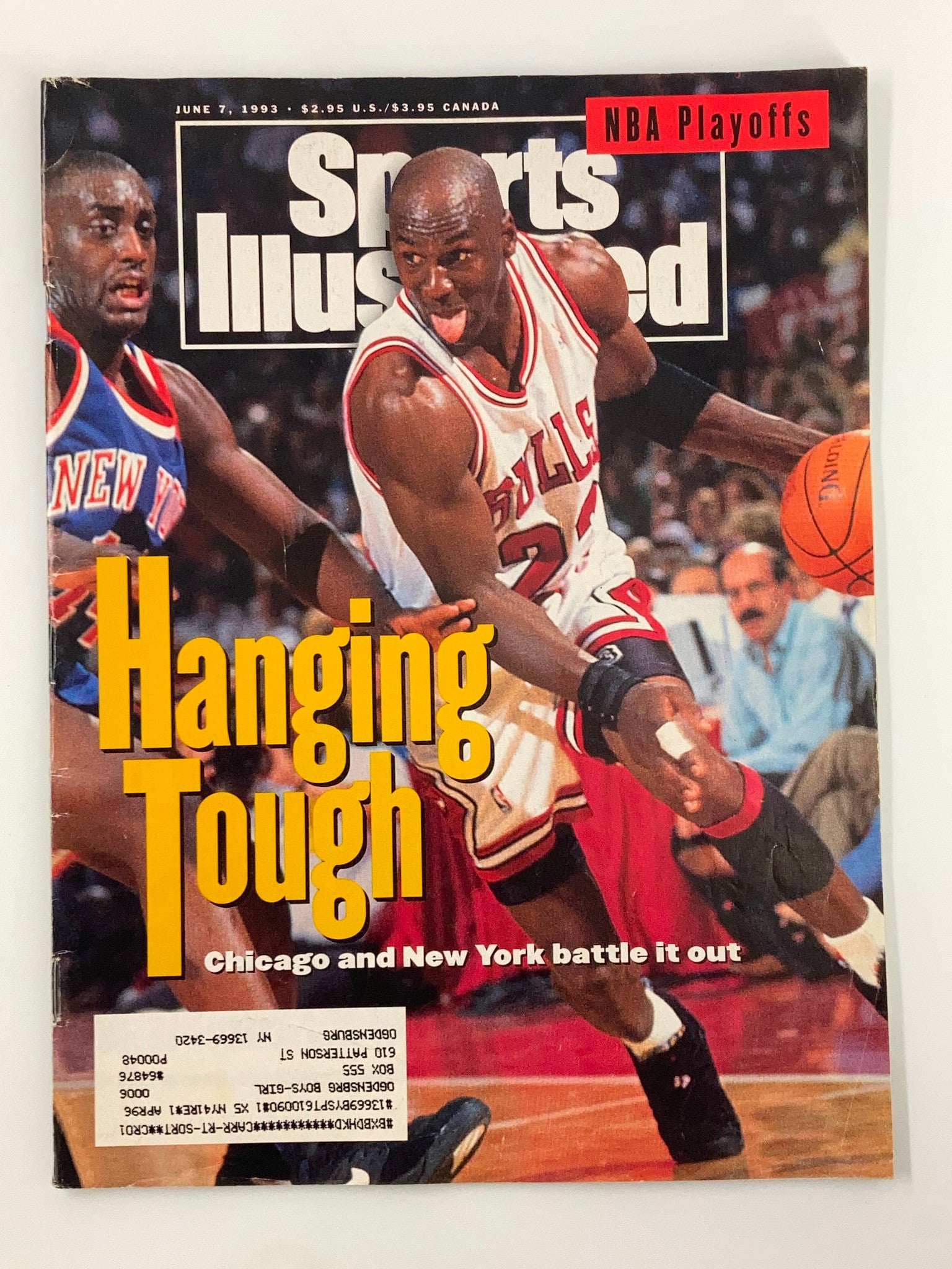 Sports Illustrated Magazine June 7 1993 Michael Jordan and Anthony Mason