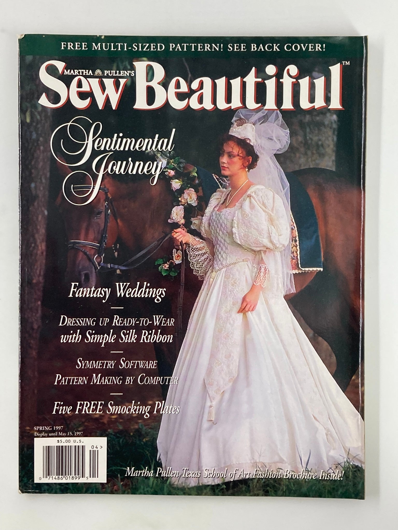 Sew Beautiful Magazine Spring 1997 Dressing Up Ready-to-Wear Simple Silk Ribbon