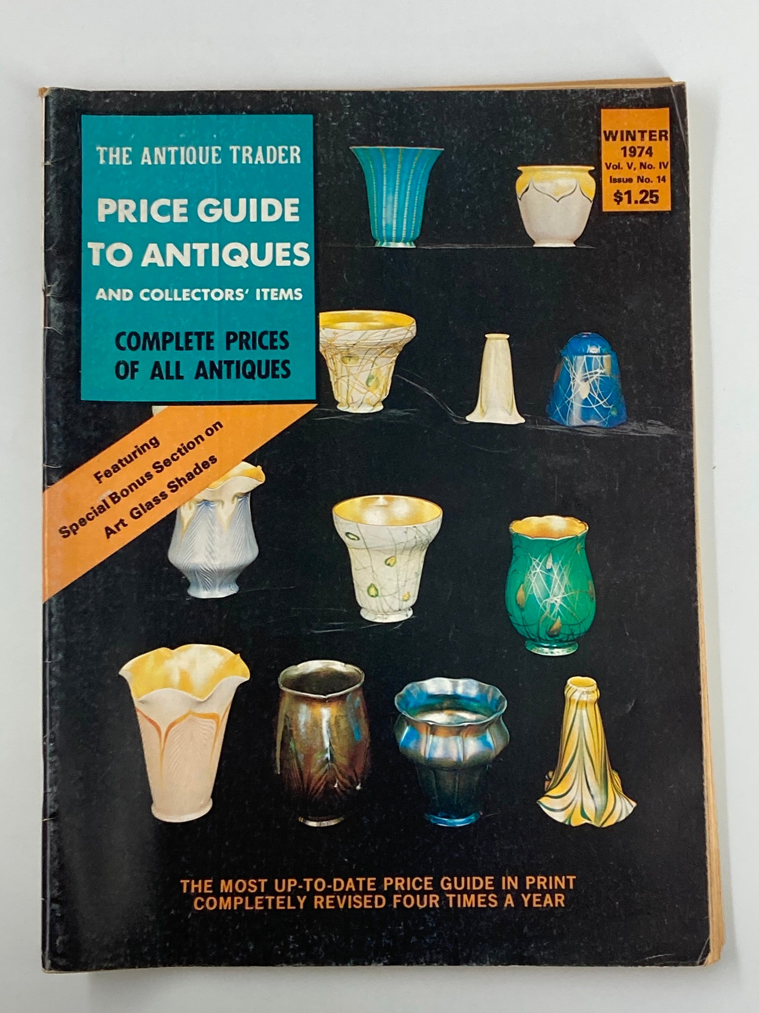 VTG The Antique Trader Winter 1974 Price Guide to Antiques and Collector's Items