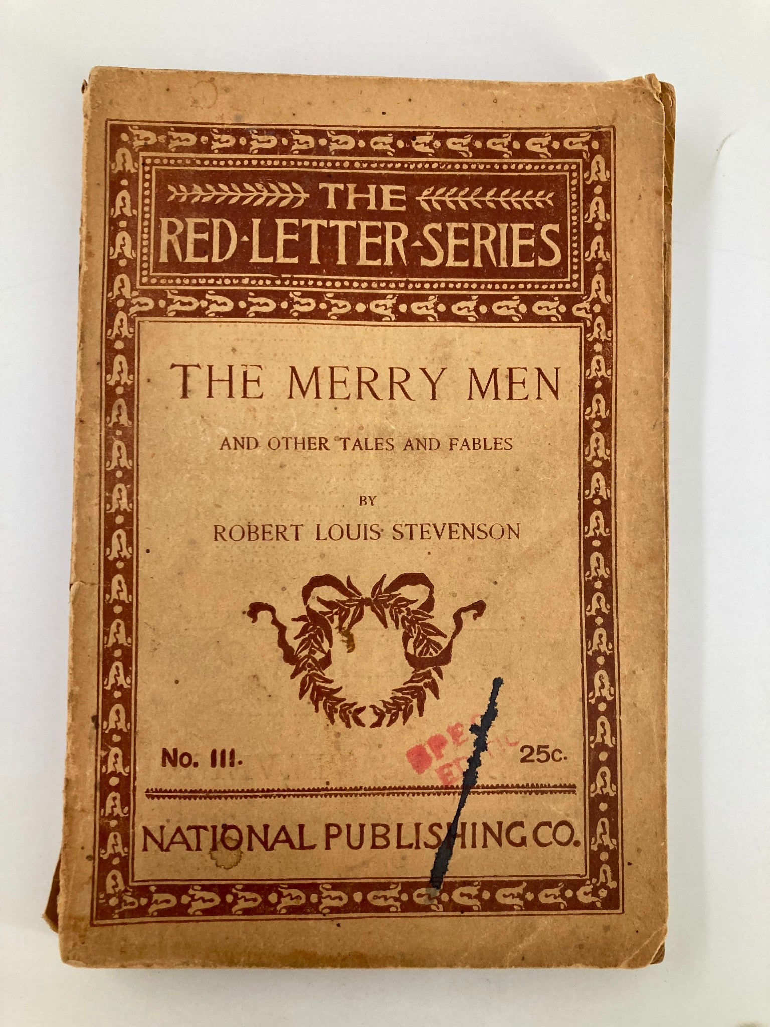 The Red-Letter Series No. III The Merry Men and Other Tales and Fables