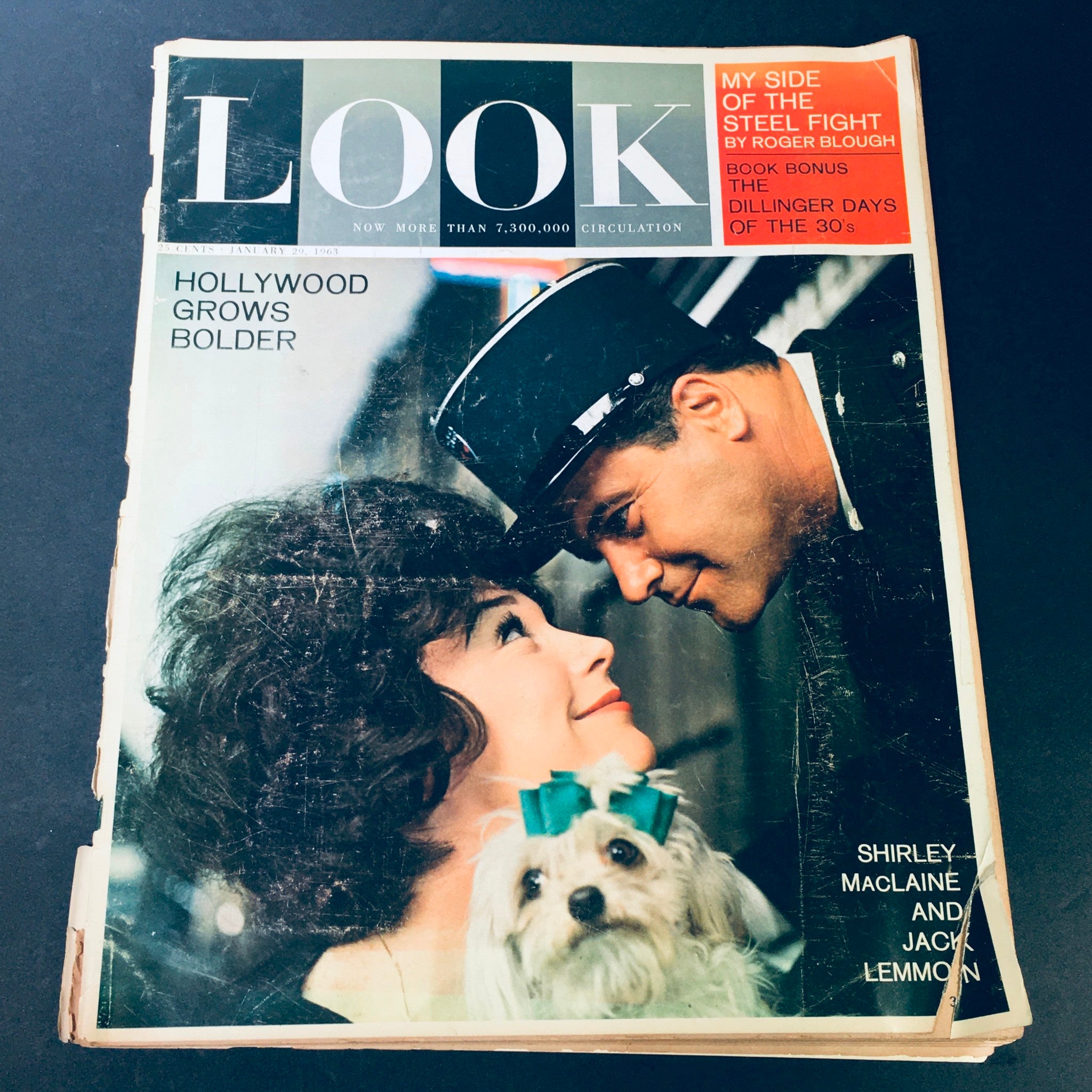 VTG Look Magazine January 29 1963 - Hollywood's Shirley McLaine and Jack Lemmon