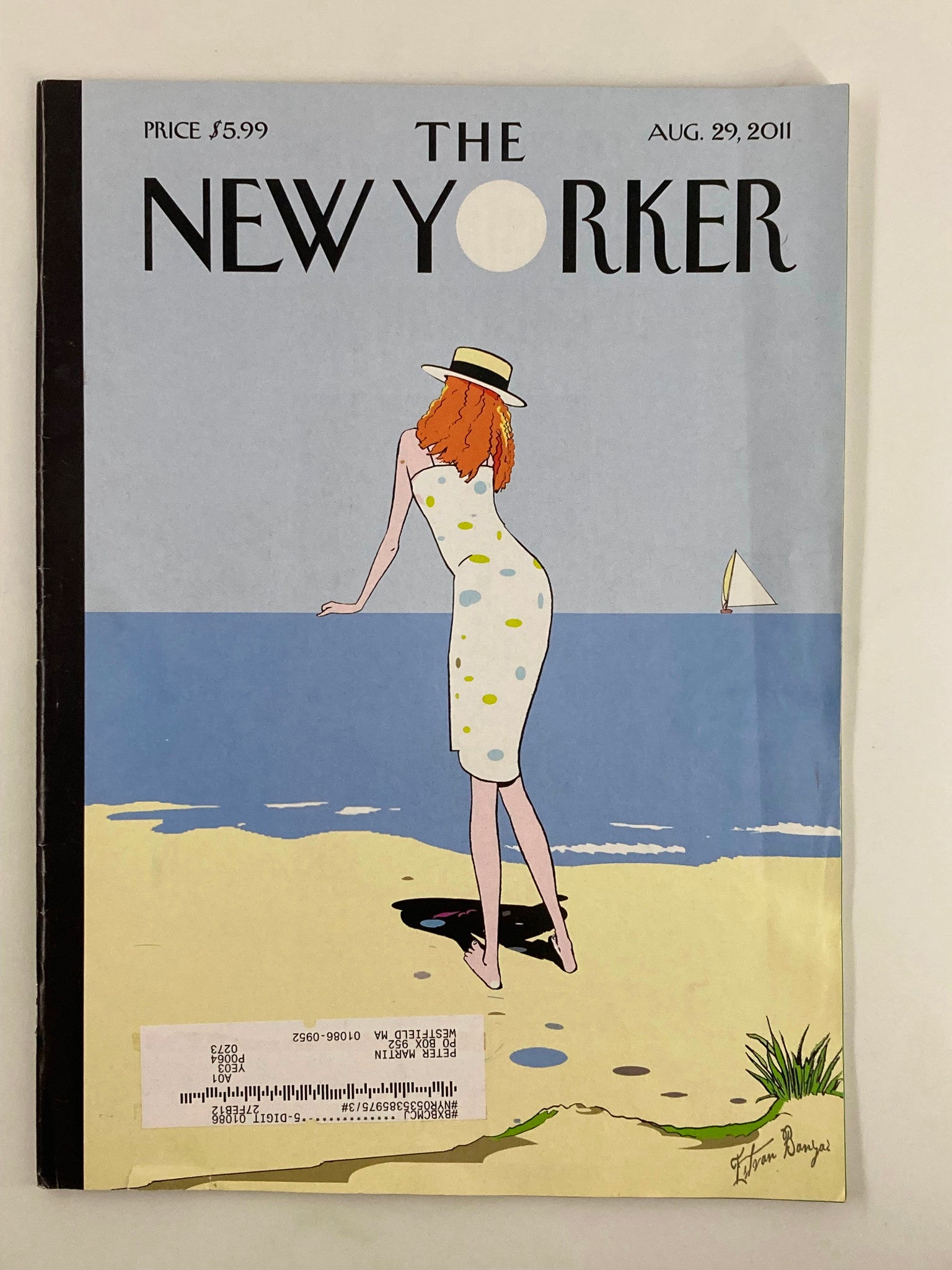 The New Yorker Magazine August 29 2011 On the Horizon by Istvan Banyai