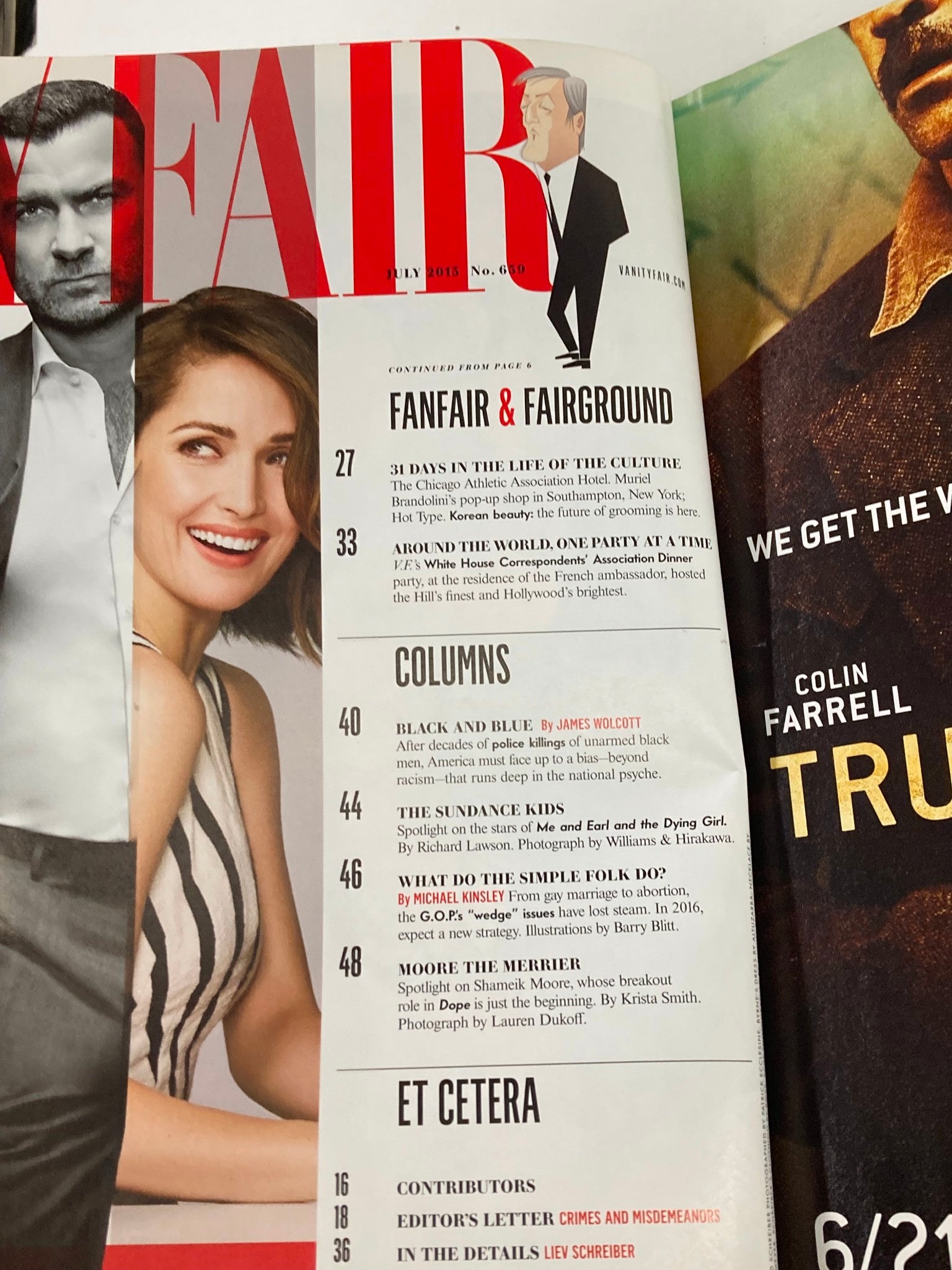 Vanity Fair Magazine July 2015 Caitlyn Jenner by Buzz Bissinger No Label