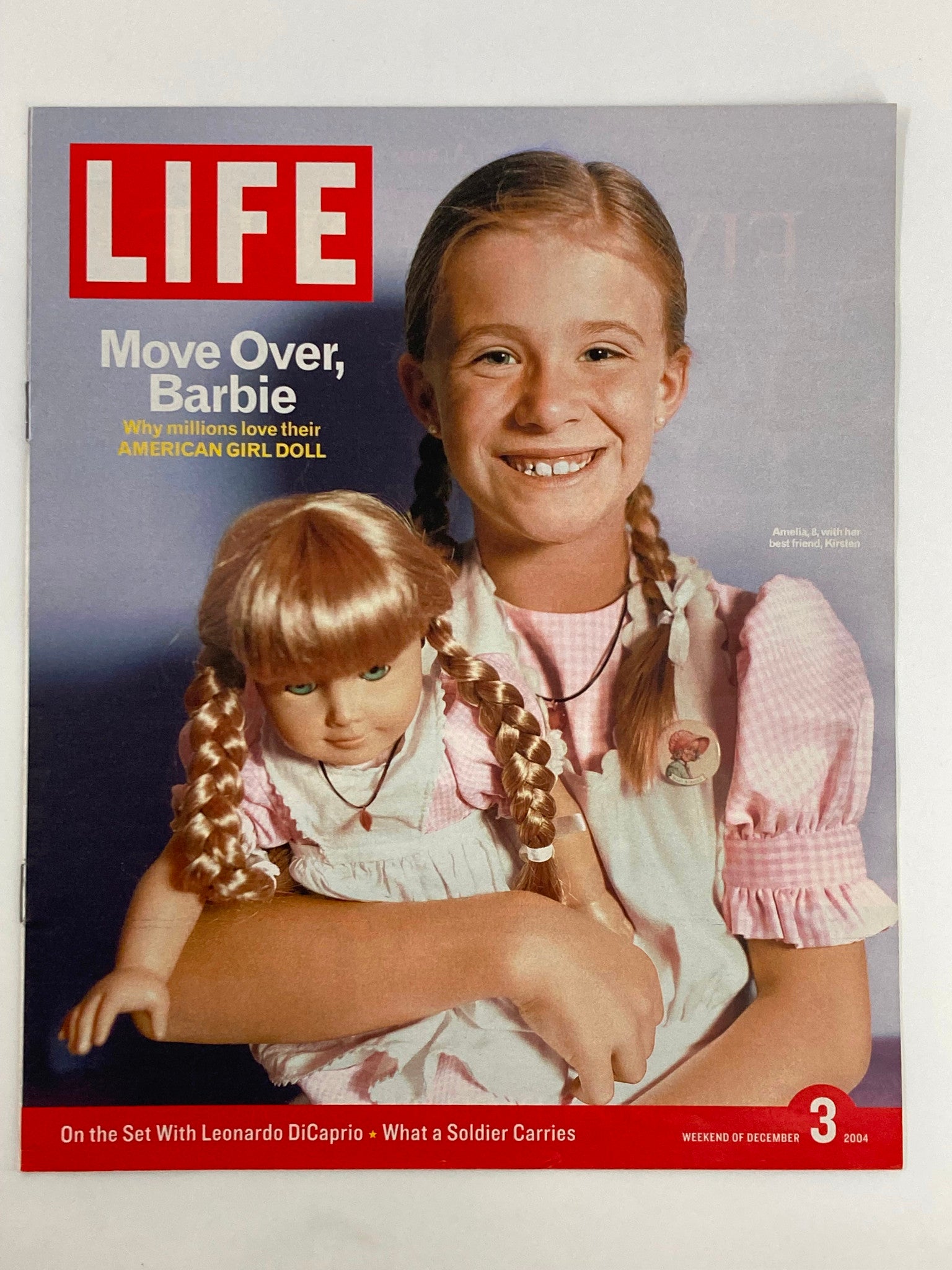 Life Magazine Newspaper Insert Amelia and Kirsten December 3 2004 No Label