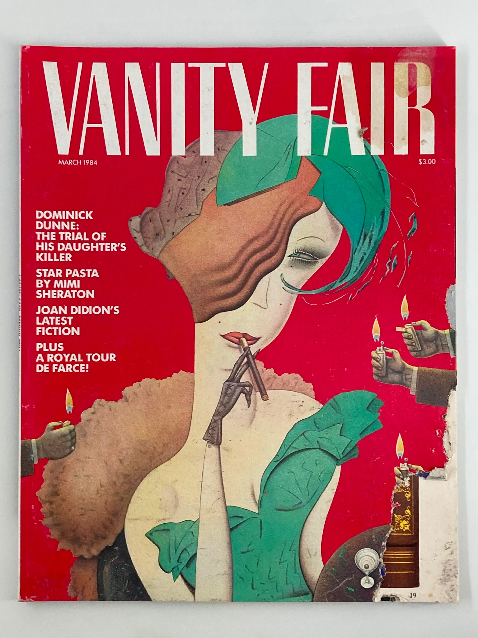 VTG Vanity Fair Magazine March 1984 Dominick Dunne and Joan Didion's Fiction