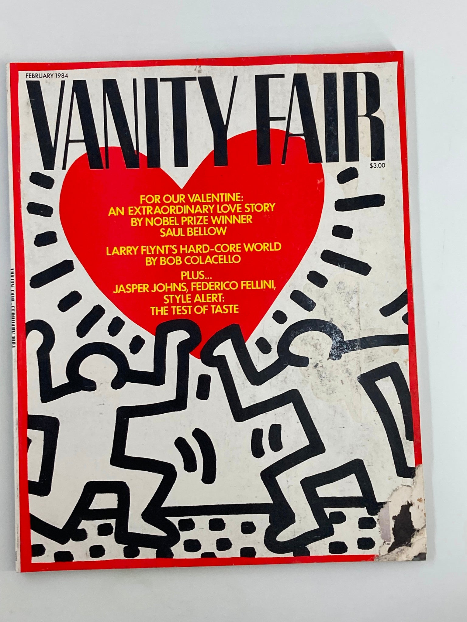 VTG Vanity Fair Magazine February 1984 Larry Flynt's Hard-Core World No Label