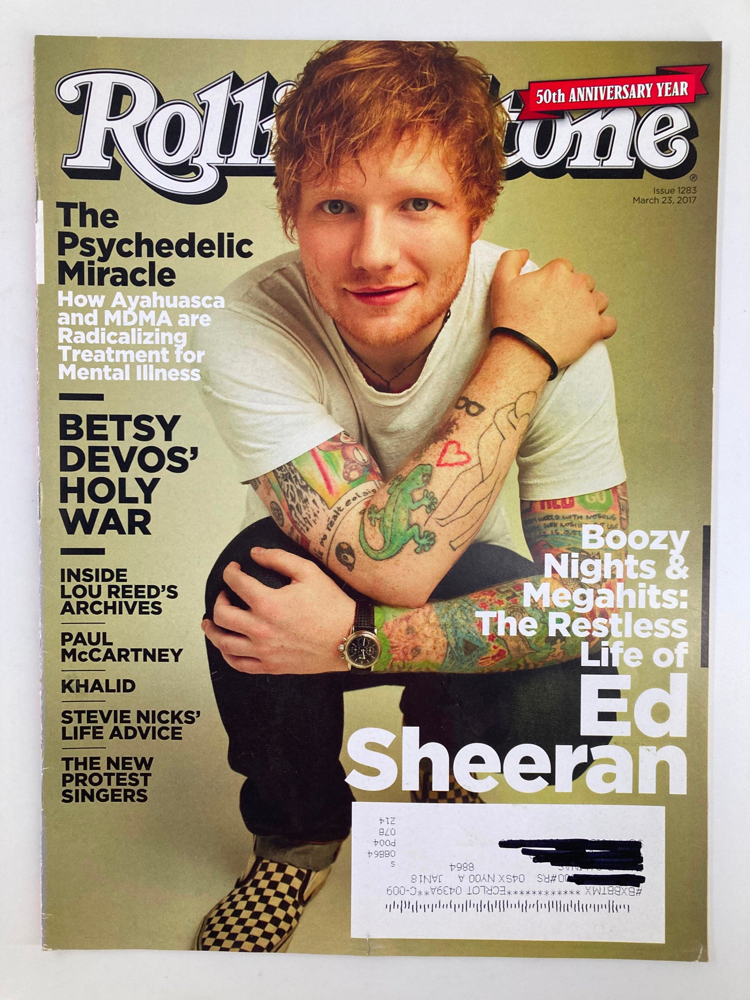 Rolling Stone Magazine May 23 2017 Issue 1283 The Restless Life of Ed Sheeran