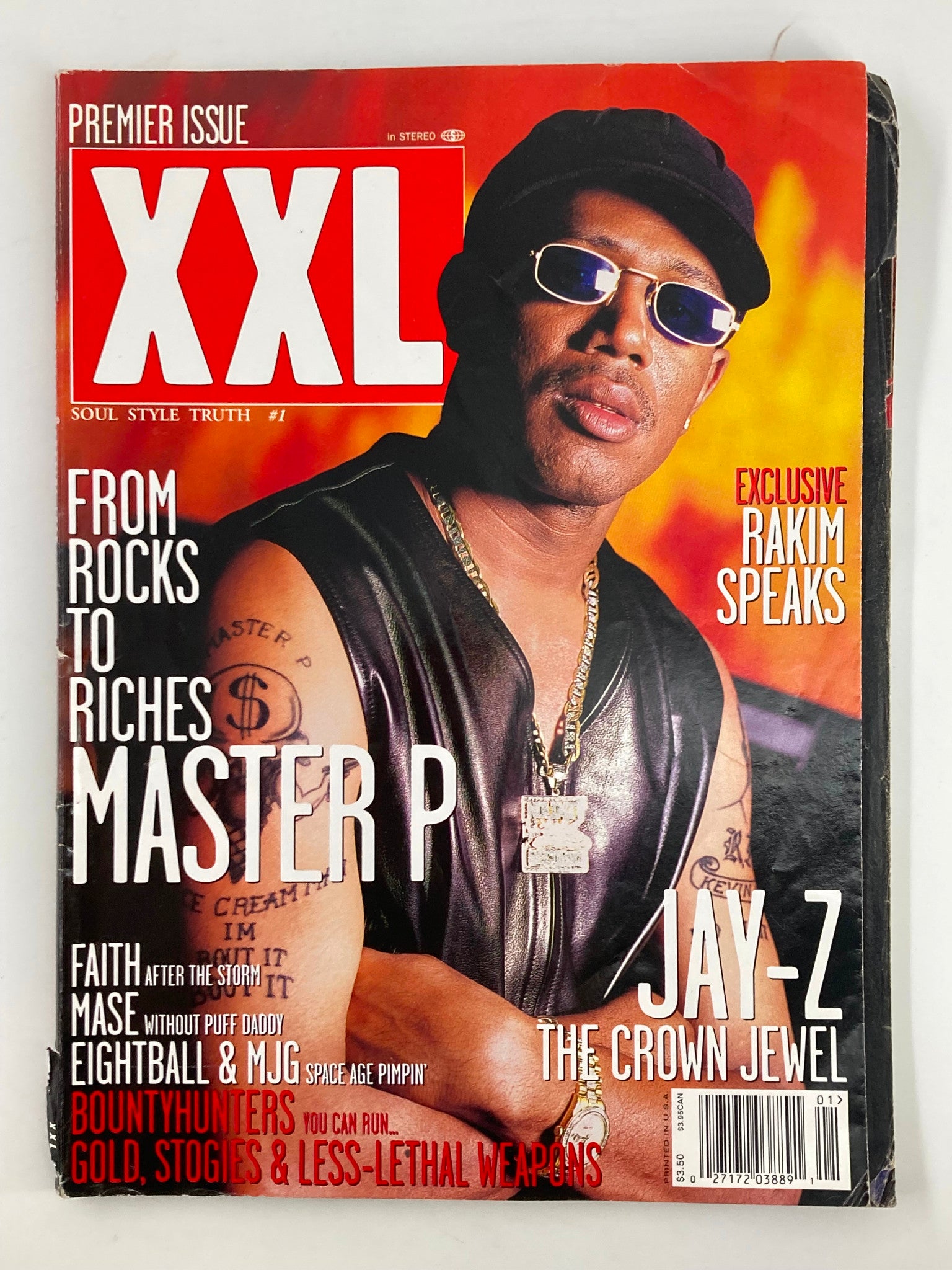 XXL Magazine Soul Style Truth #1 Premier Issue Master P Rocks to Riches