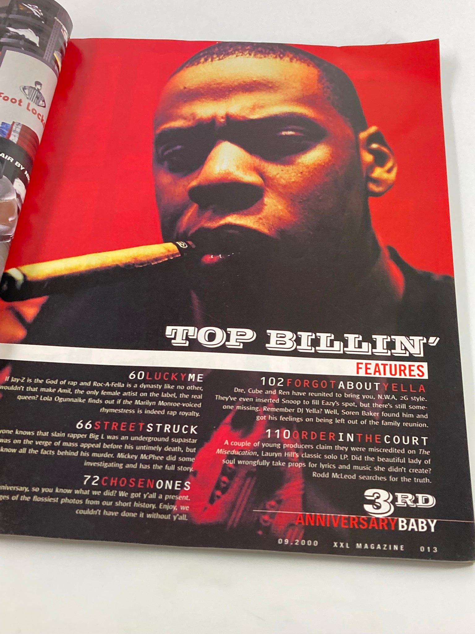 XXL Magazine September 2000 DMX, Jay-Z, Juvenile, Lil Kim and Rakim No Label