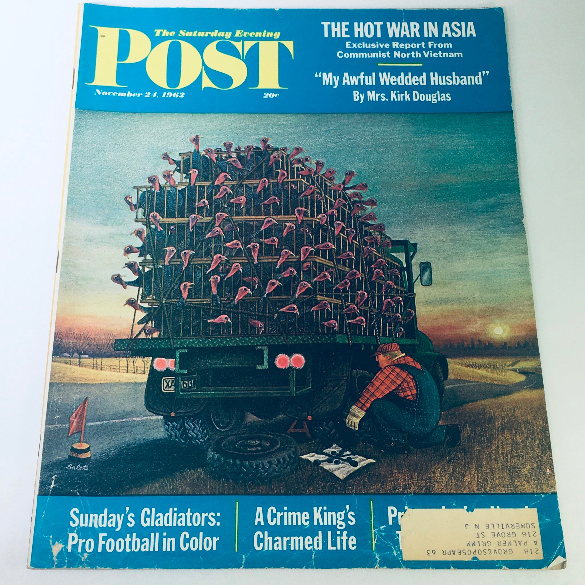 VTG The Saturday Evening Post November 24 1962 - Exclusive The Hot War in Asia