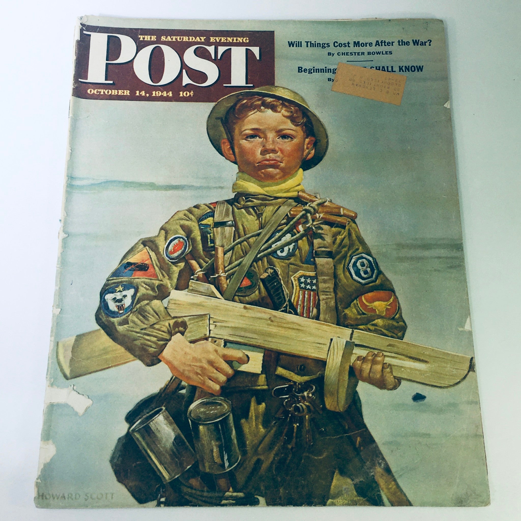 VTG The Saturday Evening Post October 14 1944 - Will Things Cost More After War?