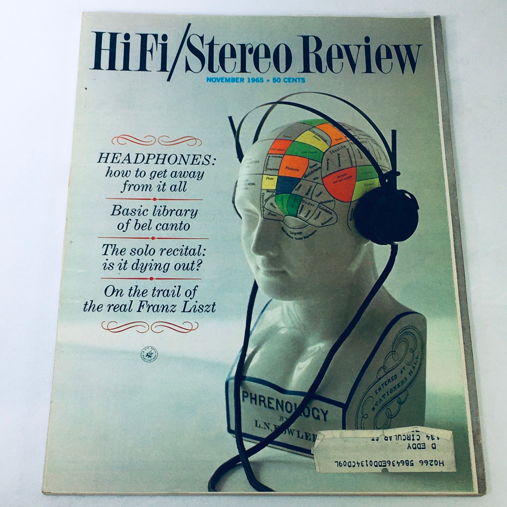 VTG HiFi Stereo Review Magazine November 1965 - On The Real Trail of Franz Liszt