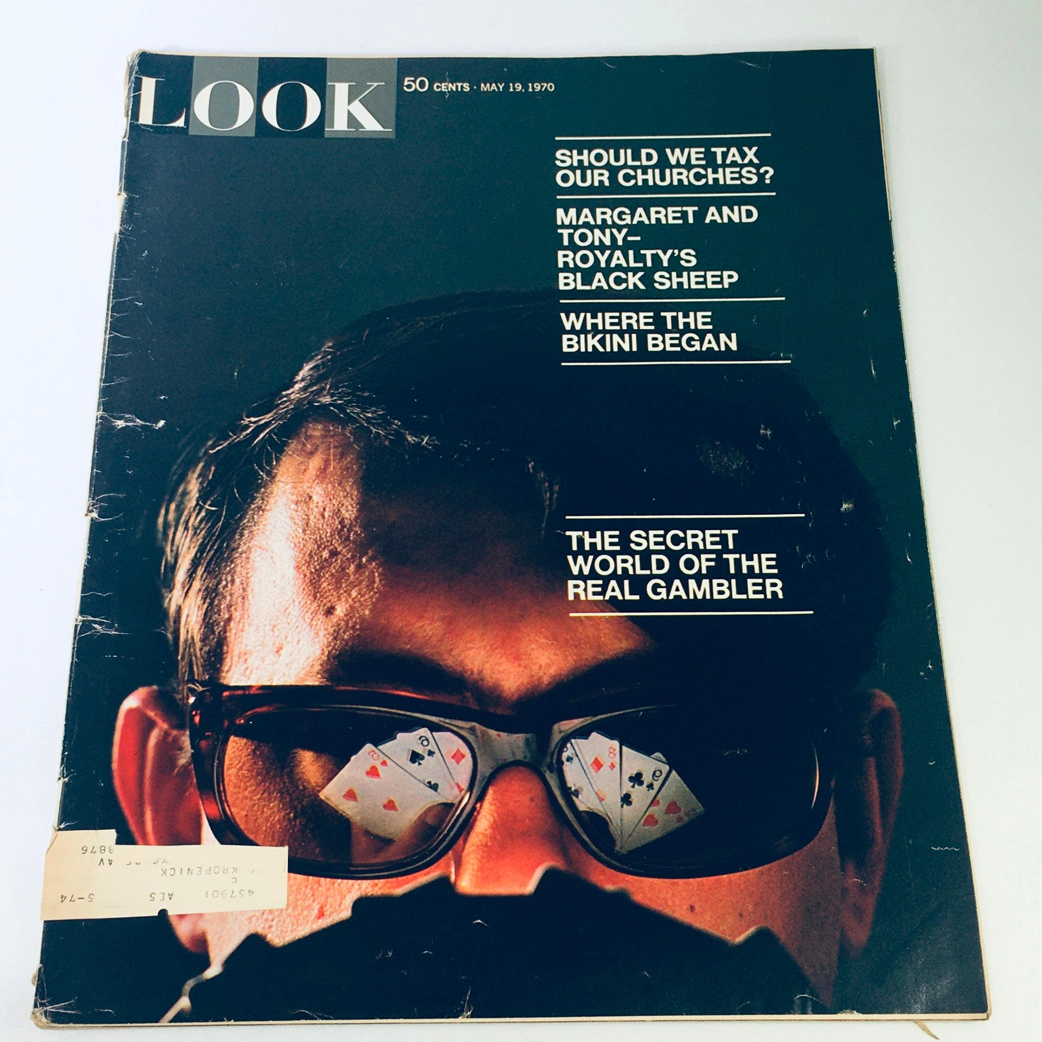 VTG Look Magazine May 19 1970 - The Secret World of the Real Gambler