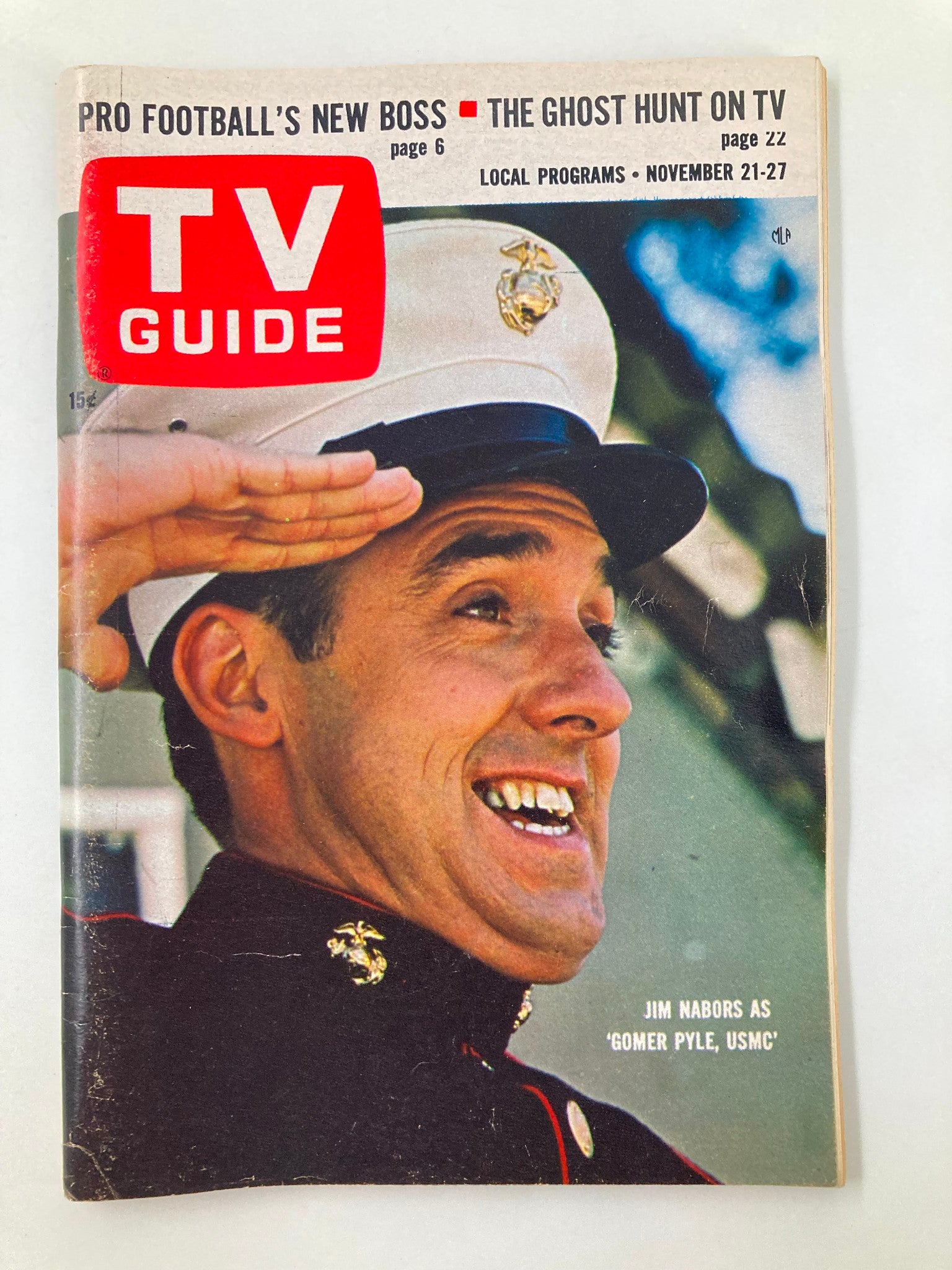 TV Guide Magazine November 21 1964 Jim Nabors north california edition no label