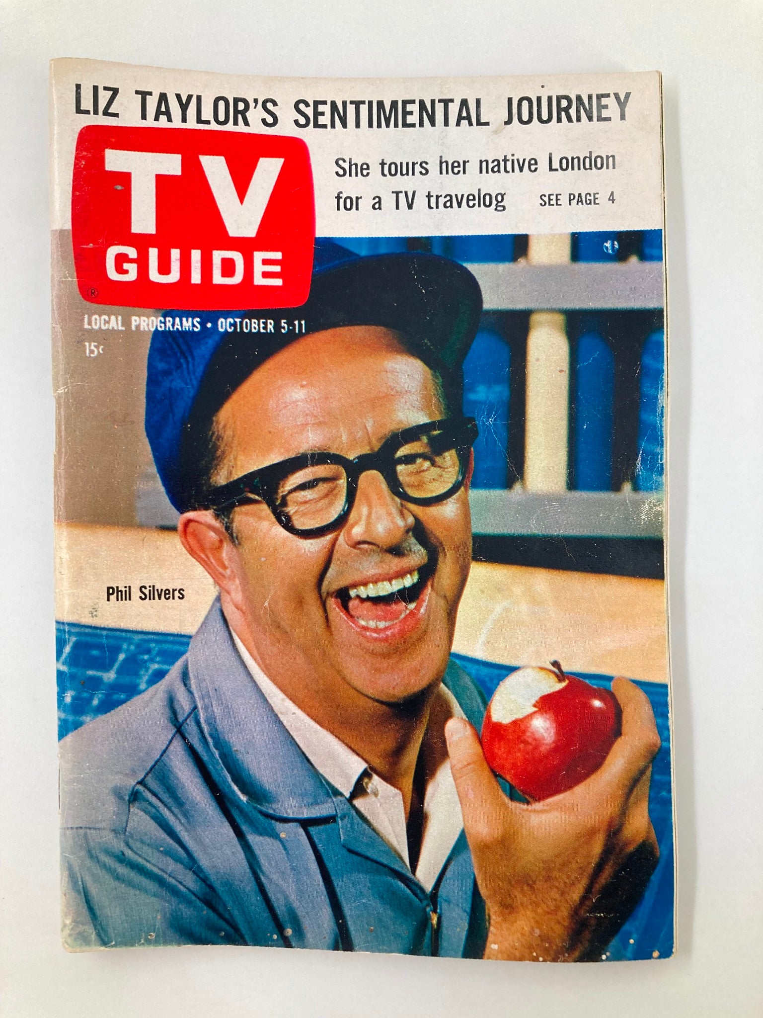 TV Guide Magazine October 5 1963 Phil Silvers north california edition no label