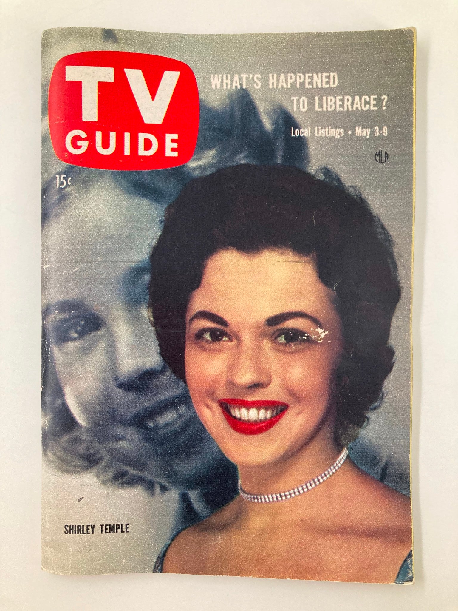 TV Guide Magazine May 3 1958 Shirley Temple north california edition no label