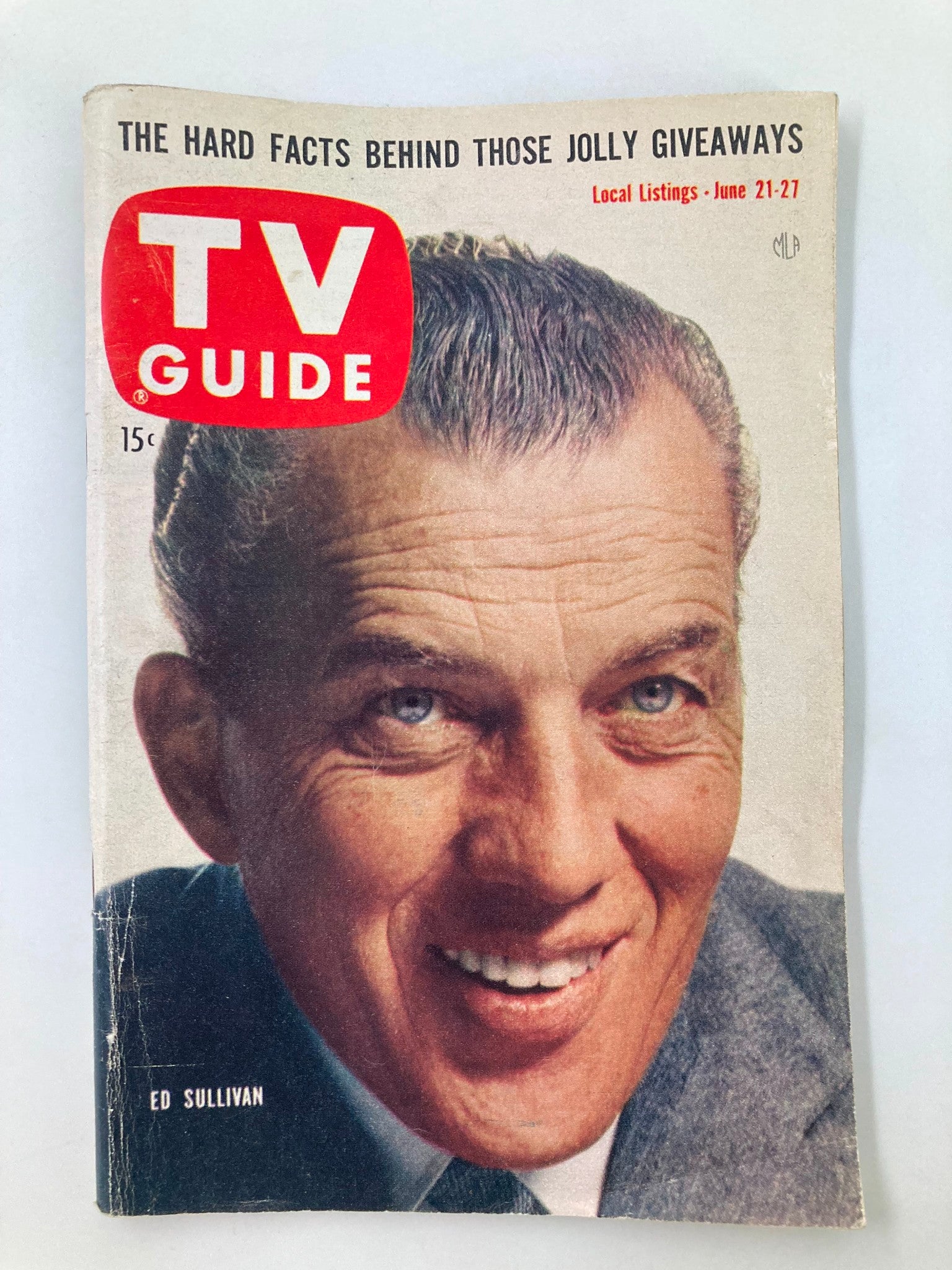 TV Guide Magazine June 21 1968 Ed Sullivan north california edition no label