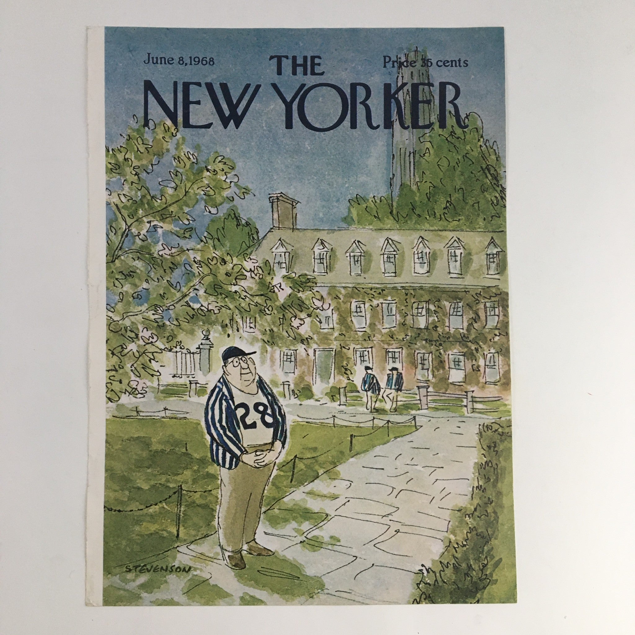 COVER ONLY The New Yorker June 8 1968 Full Cover Theme by James Stevenson