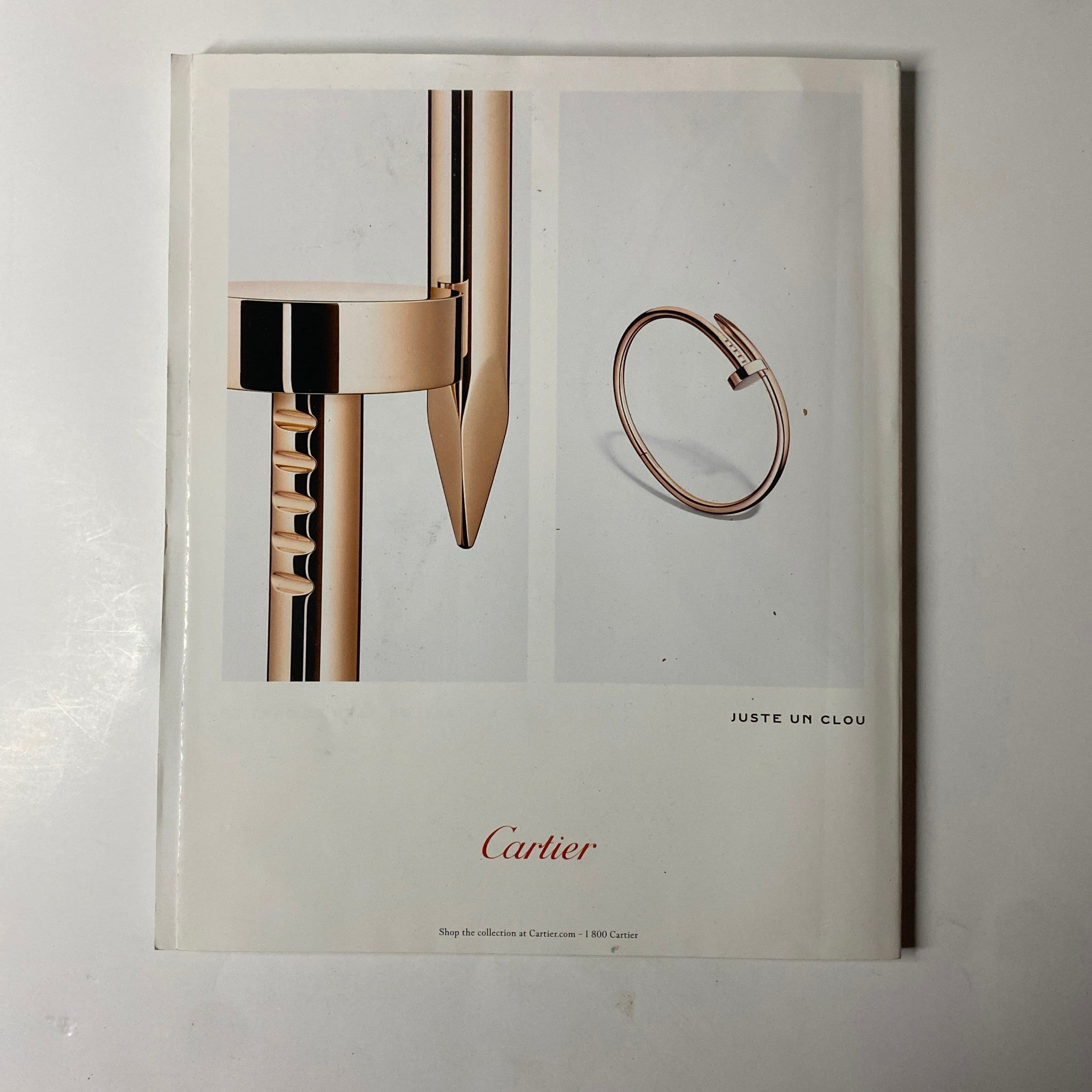 Elle Magazine March 2022 Zoë Kravitz Cover featuring the sleek design of Cartier jewelry with a focus on luxury aesthetics, promoting the Juste un Clou collection.