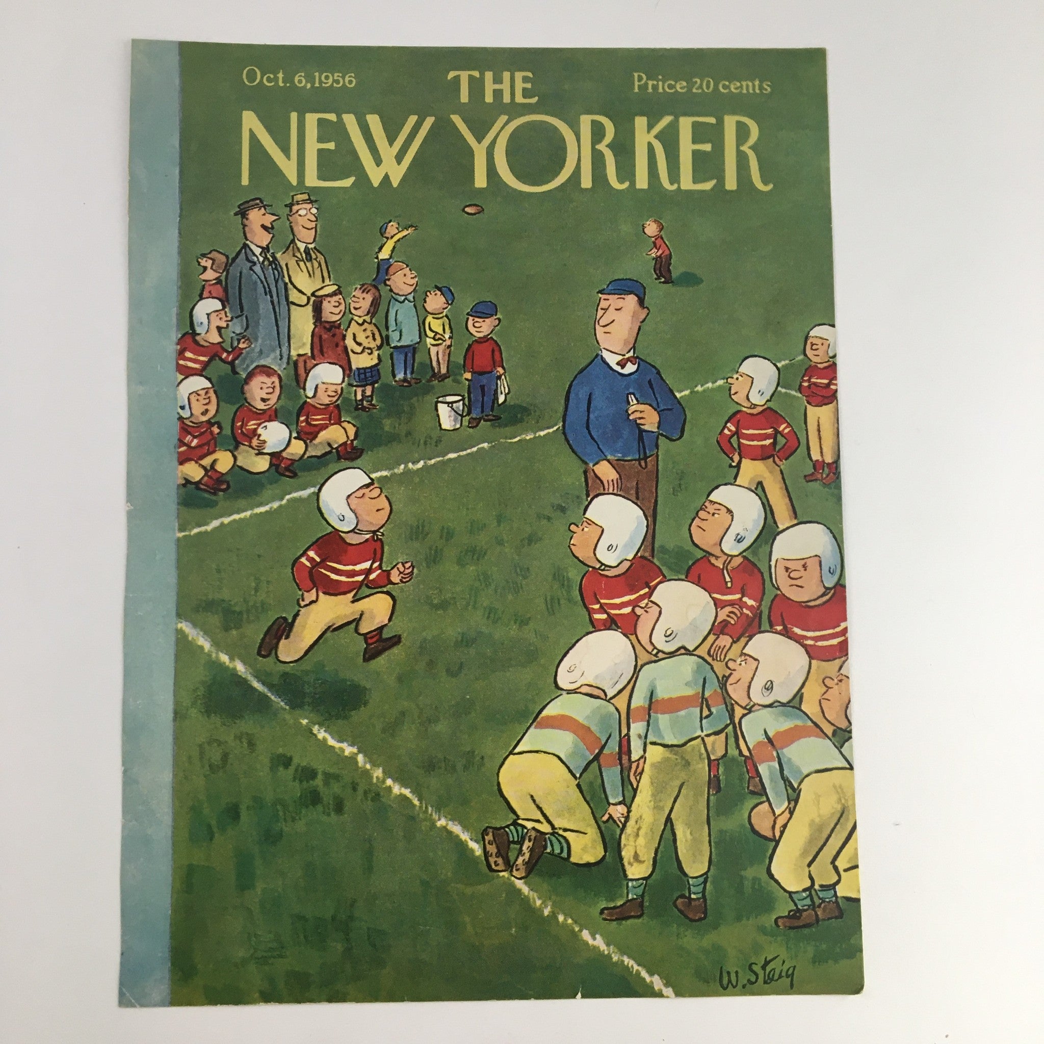 COVER ONLY The New Yorker October 6 1956 Full Cover Theme by William Steig