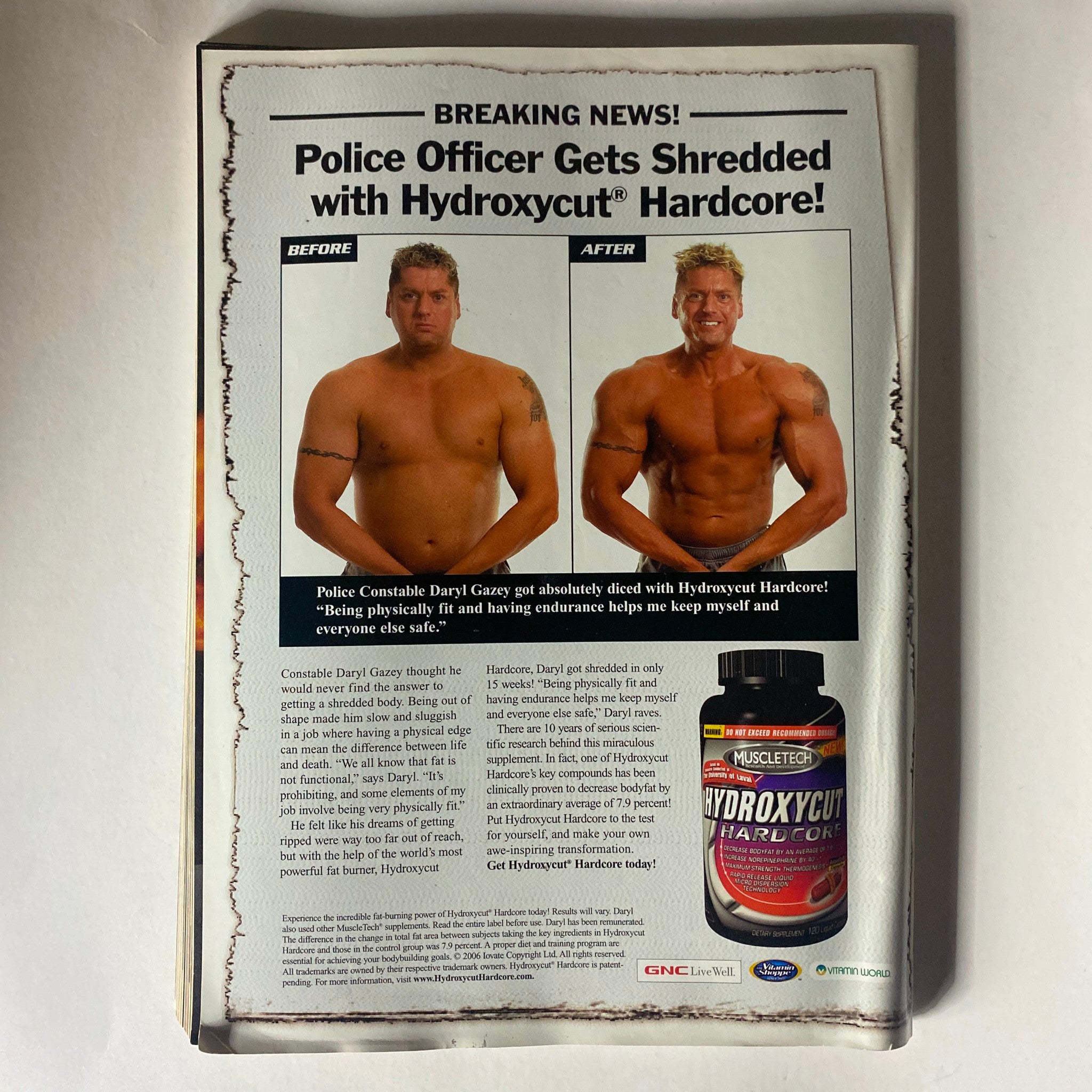 MuscleMag Magazine September 2006 No. 292 Josef Adit, Jaroslav Horvath No Label