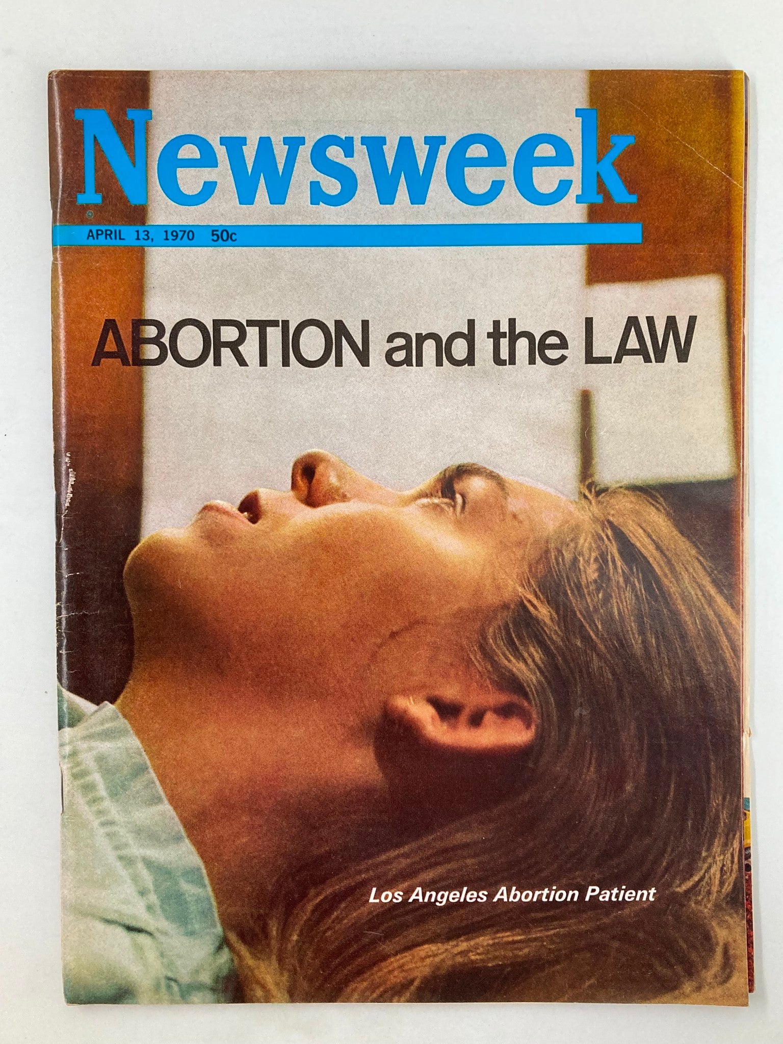 VTG Newsweek Magazine April 13 1970 Los Angeles Abortion Patient No Label