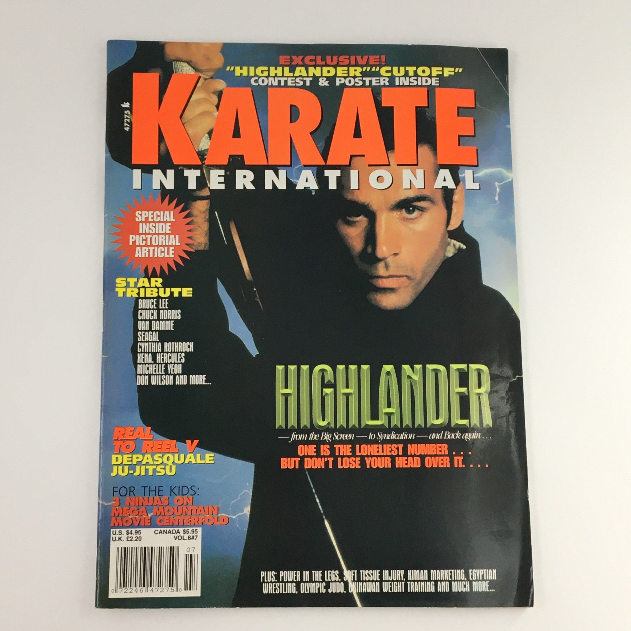 Karate International Magazine Vol 8 #7 Bruce Lee & Chuck Norris Tribute No Label