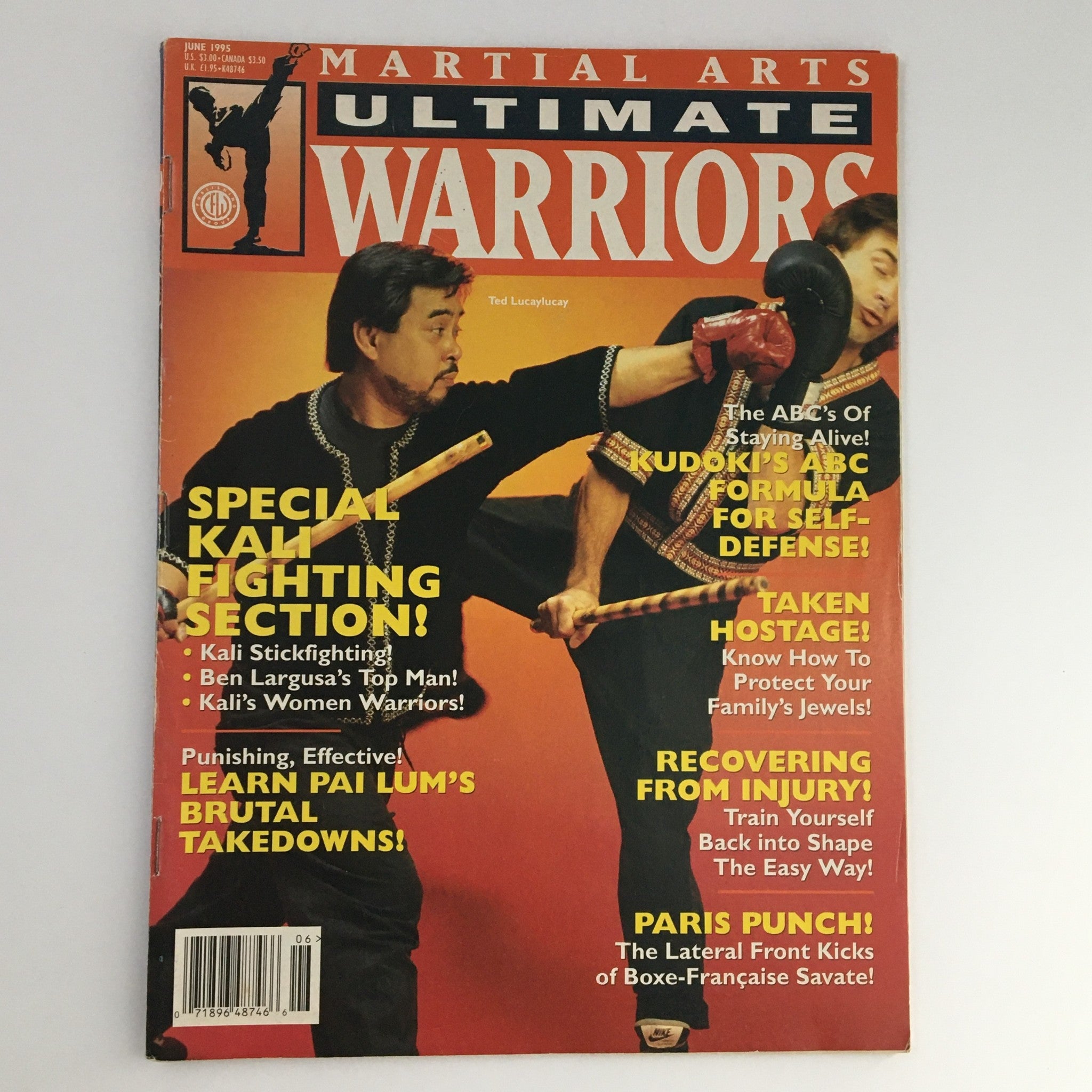 Martial Arts Ultimate Warriors June 1995 Vol 1, Num 5 Ted Lucaylucay No Label