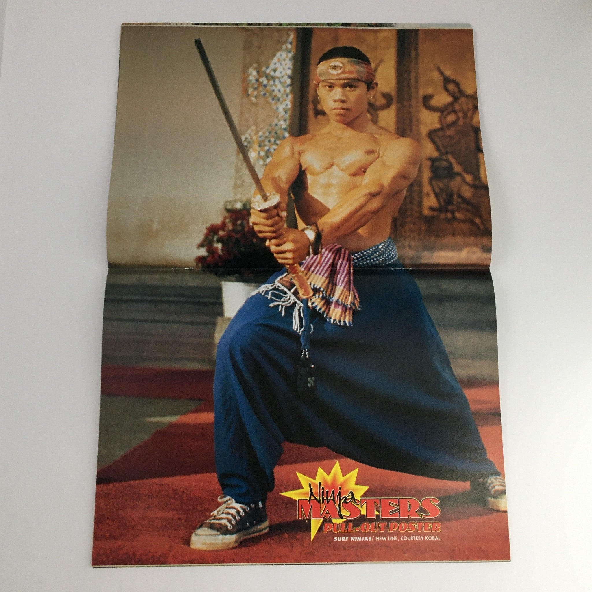 Ninja Masters Magazine October 1994 Ernie Reyes Jr. & Indian Vajra No Label