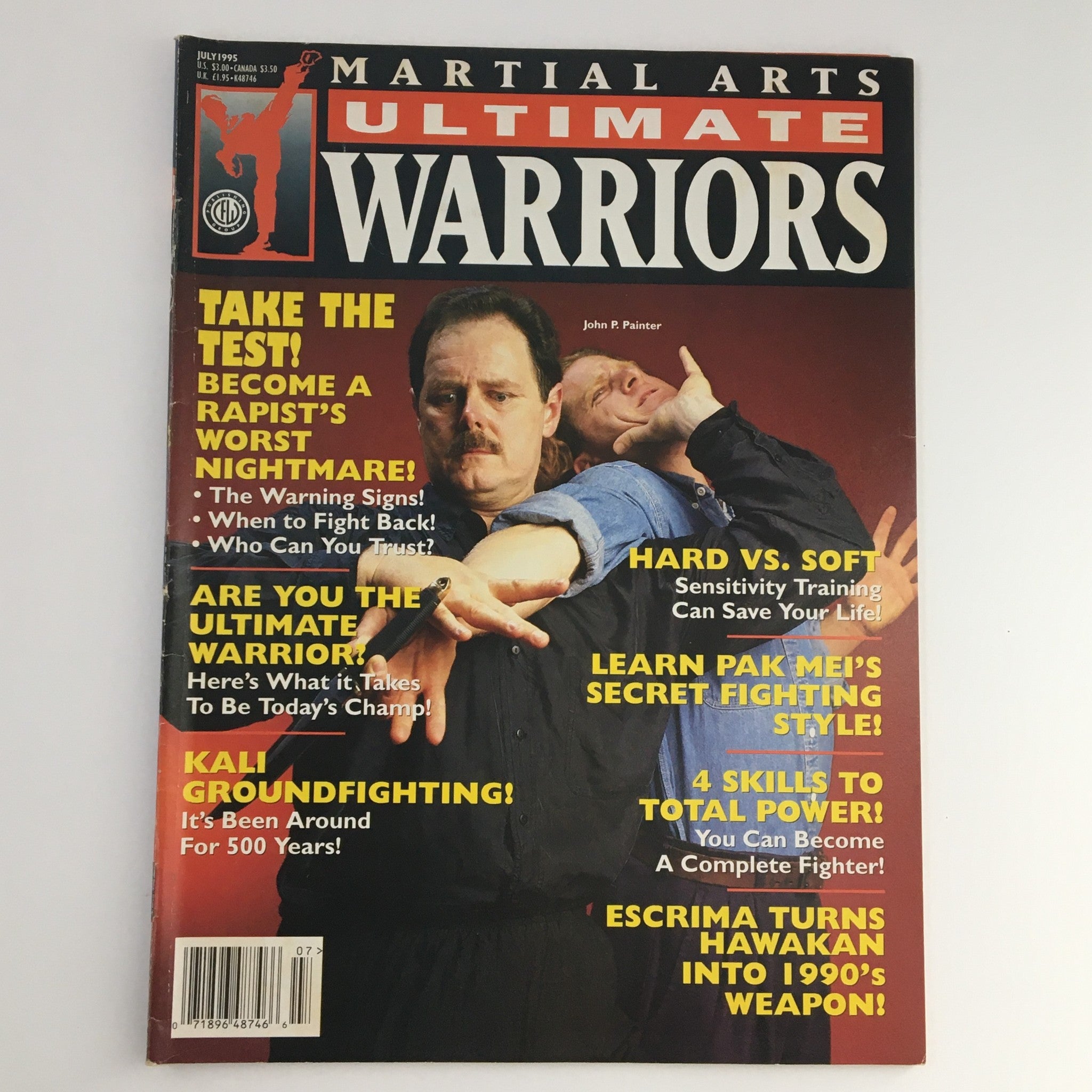 Martial Arts Ultimate Warriors July 1995 John Painter & Ashi Sabaki No Label