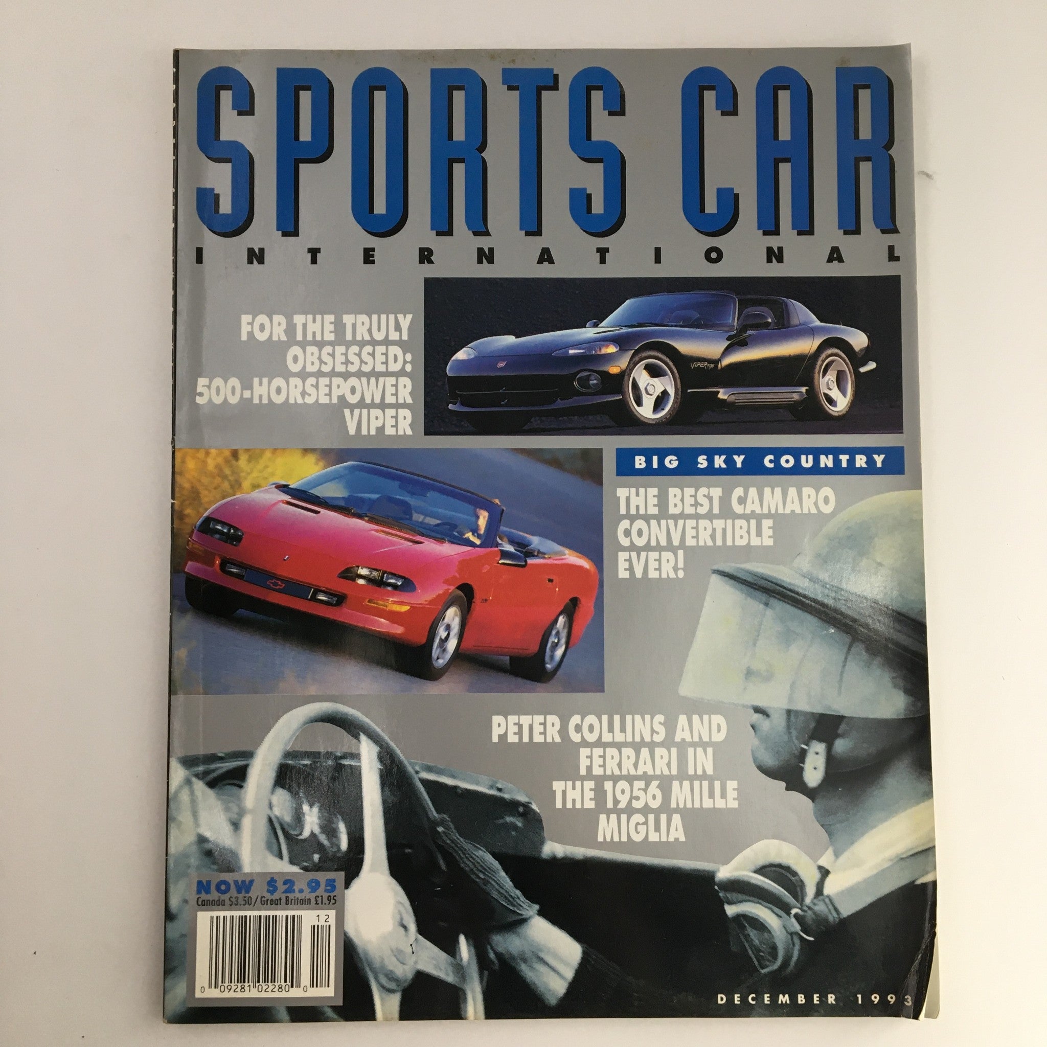 Sports Car International Magazine December 1993 Peter Collins & Ferari No Label