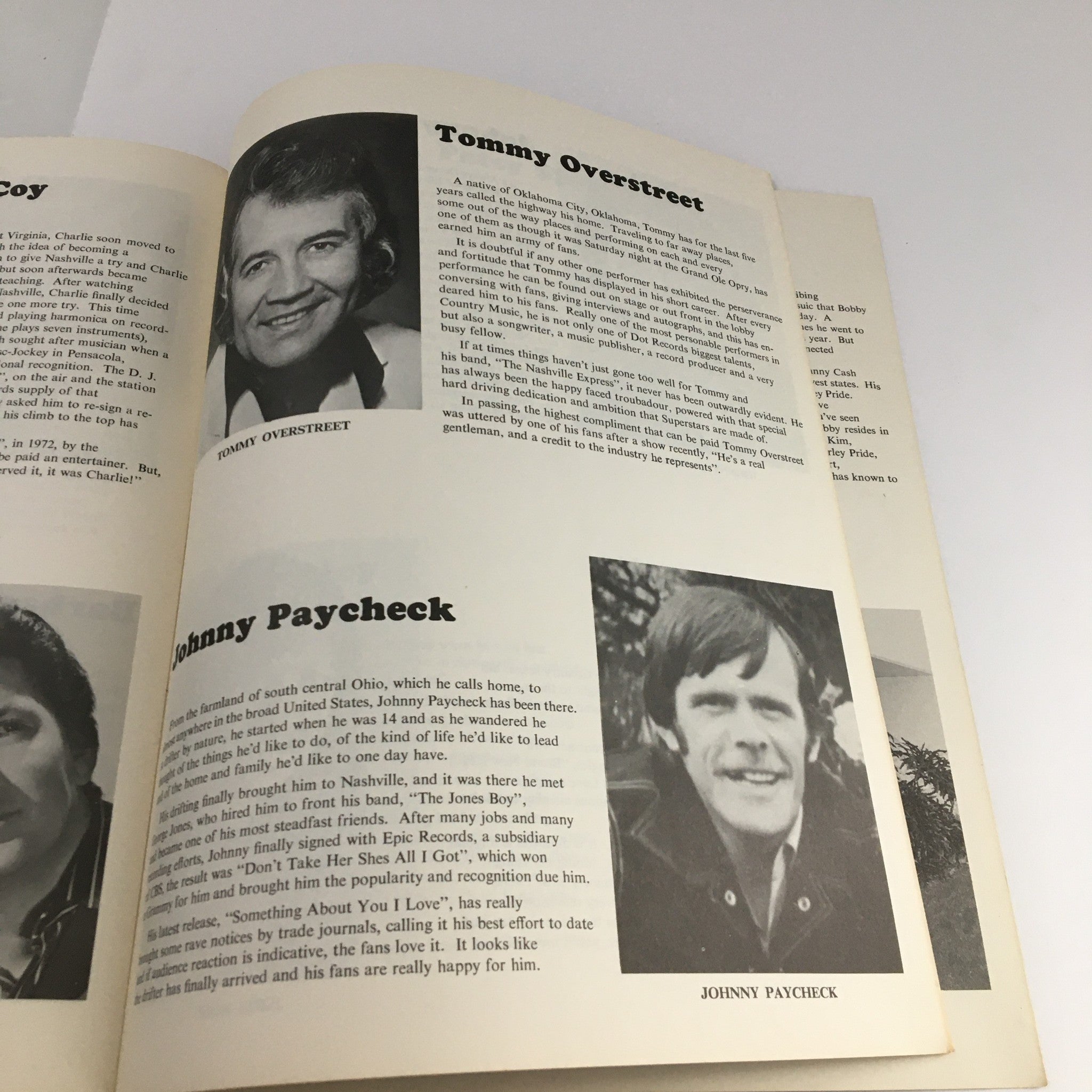 1970 Autobiography of Donna Fargo & Awards Presented